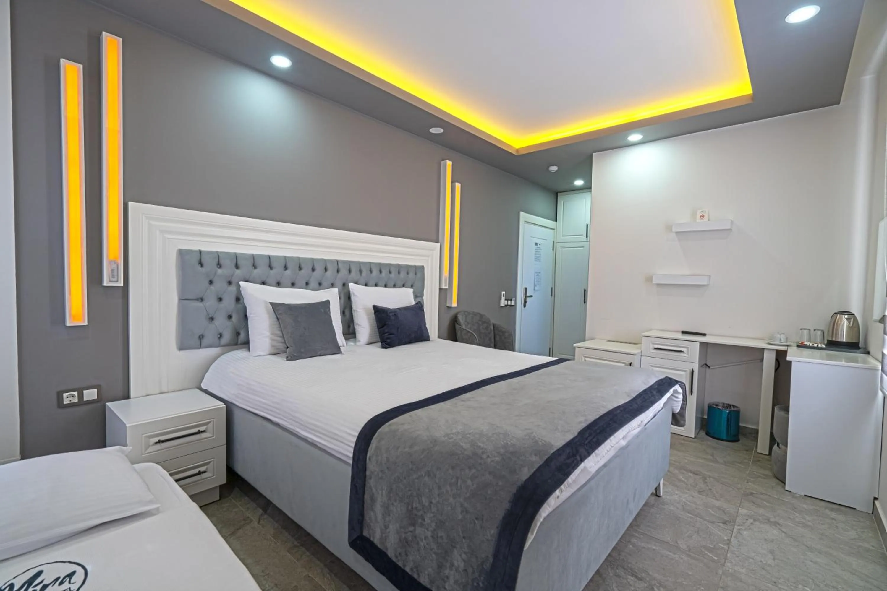 Bed in Mira Hotel Antalya