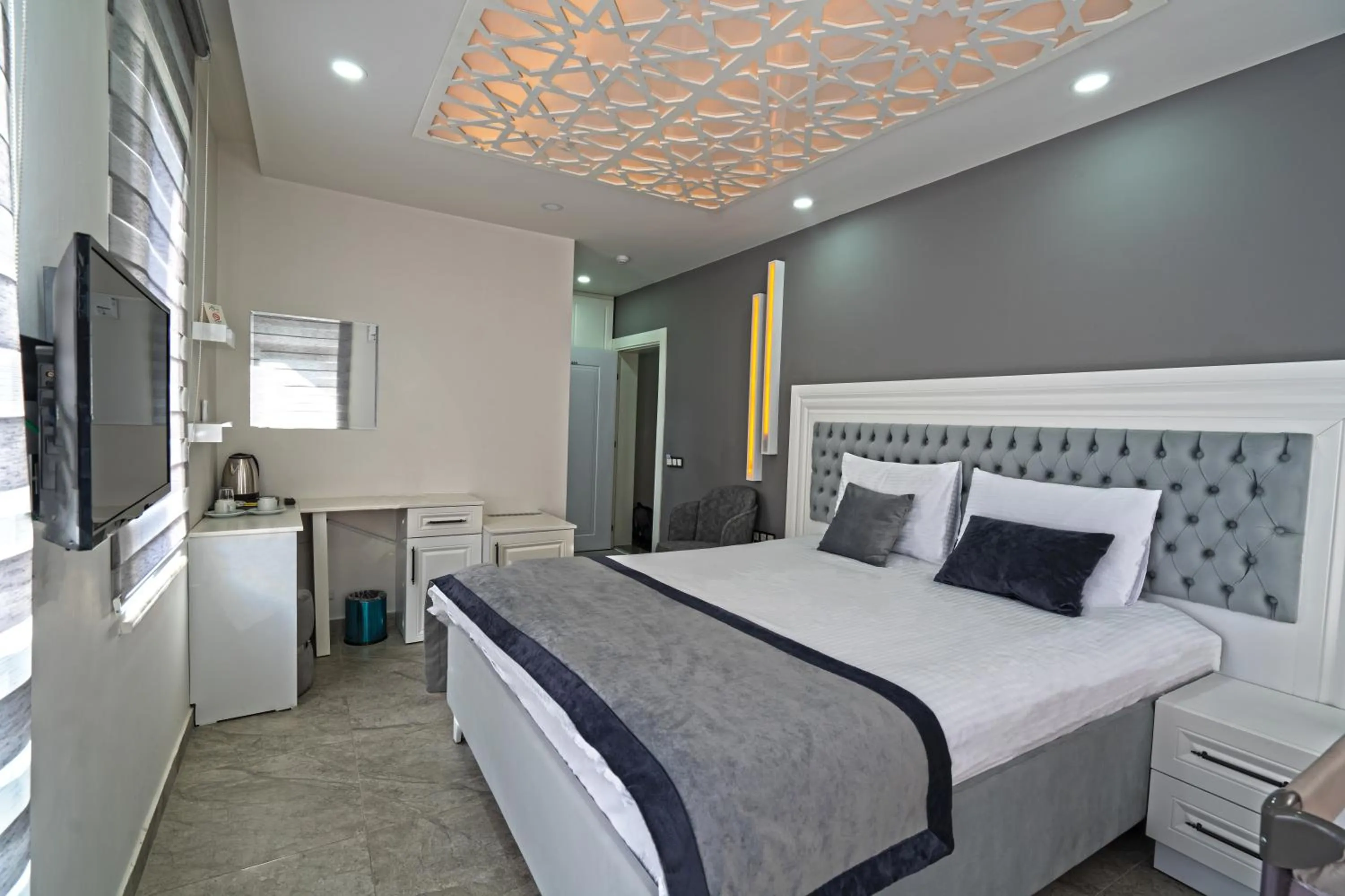 Bed in Mira Hotel Antalya