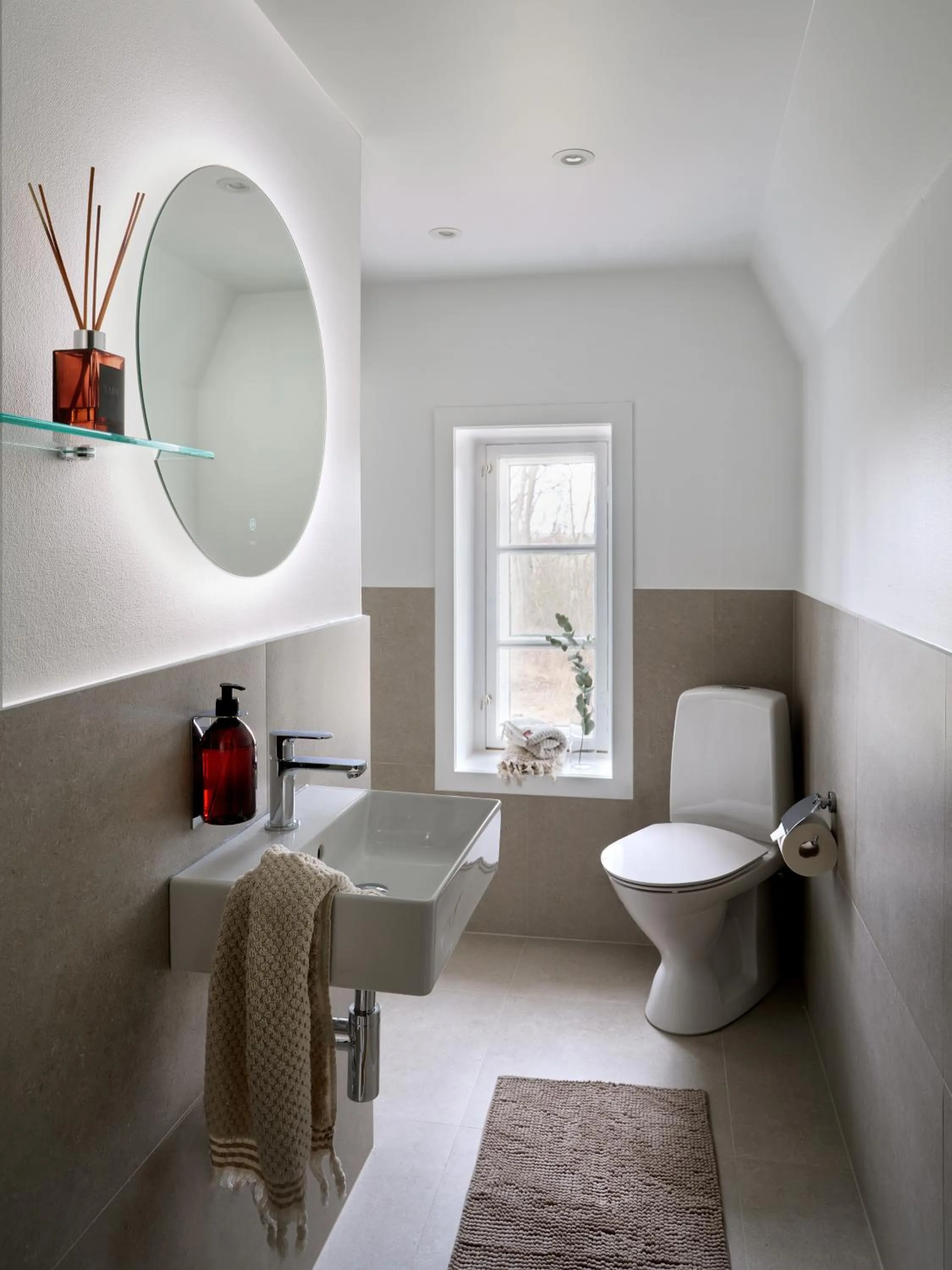 Toilet in Kungs Starby Gård Bed and Breakfast