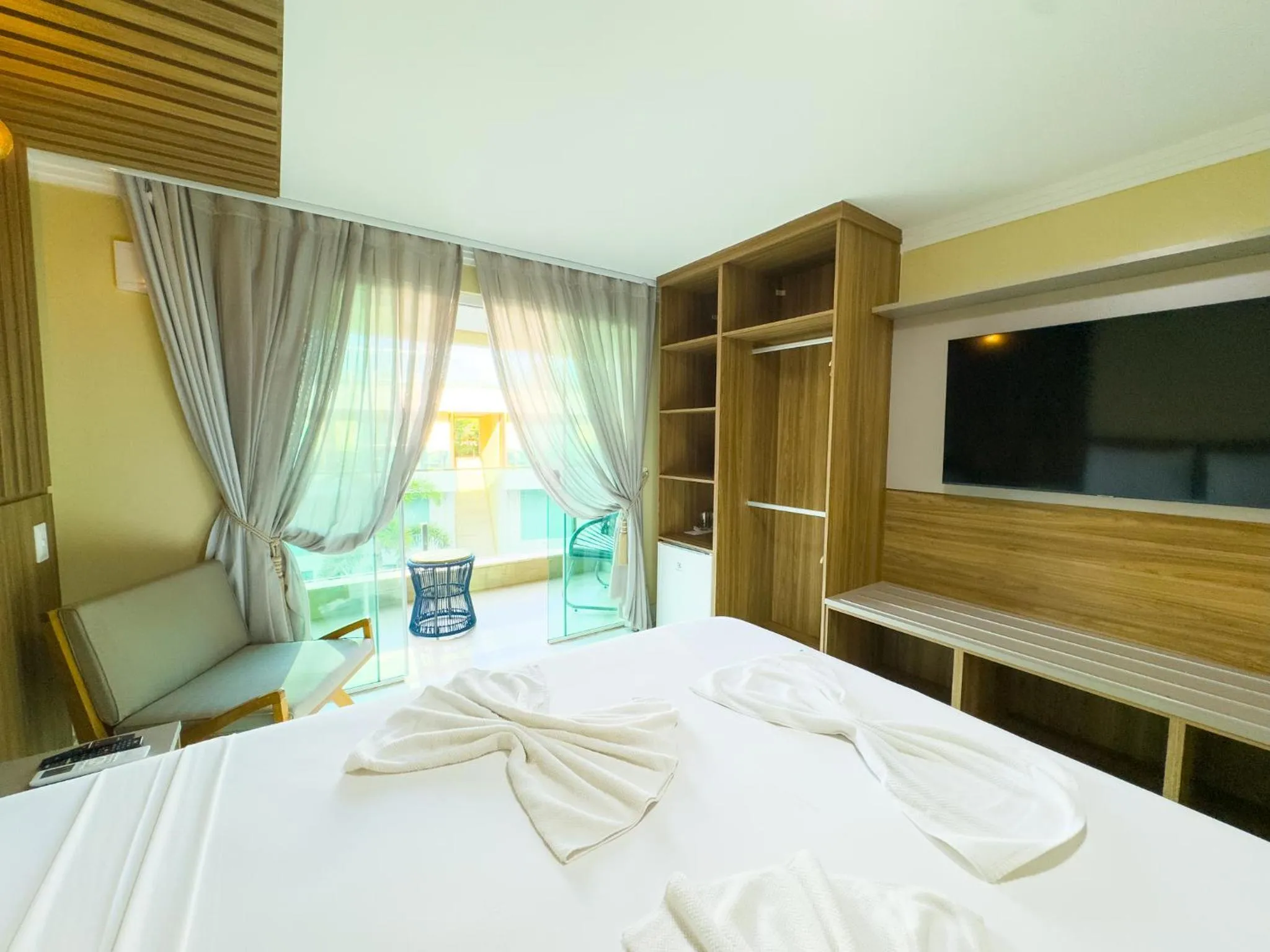 Balcony/Terrace, Bed in Star Palace Hotel Jeri