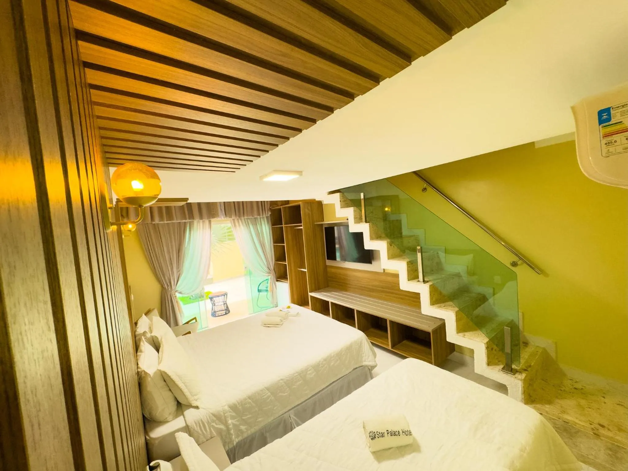 Bed in Star Palace Hotel Jeri