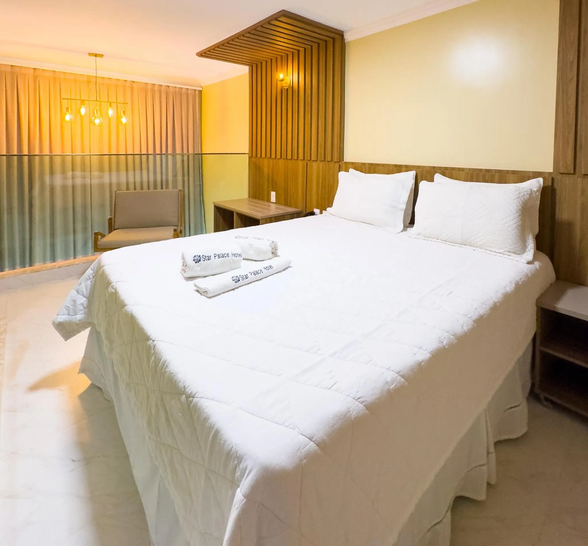 Bed in Star Palace Hotel Jeri