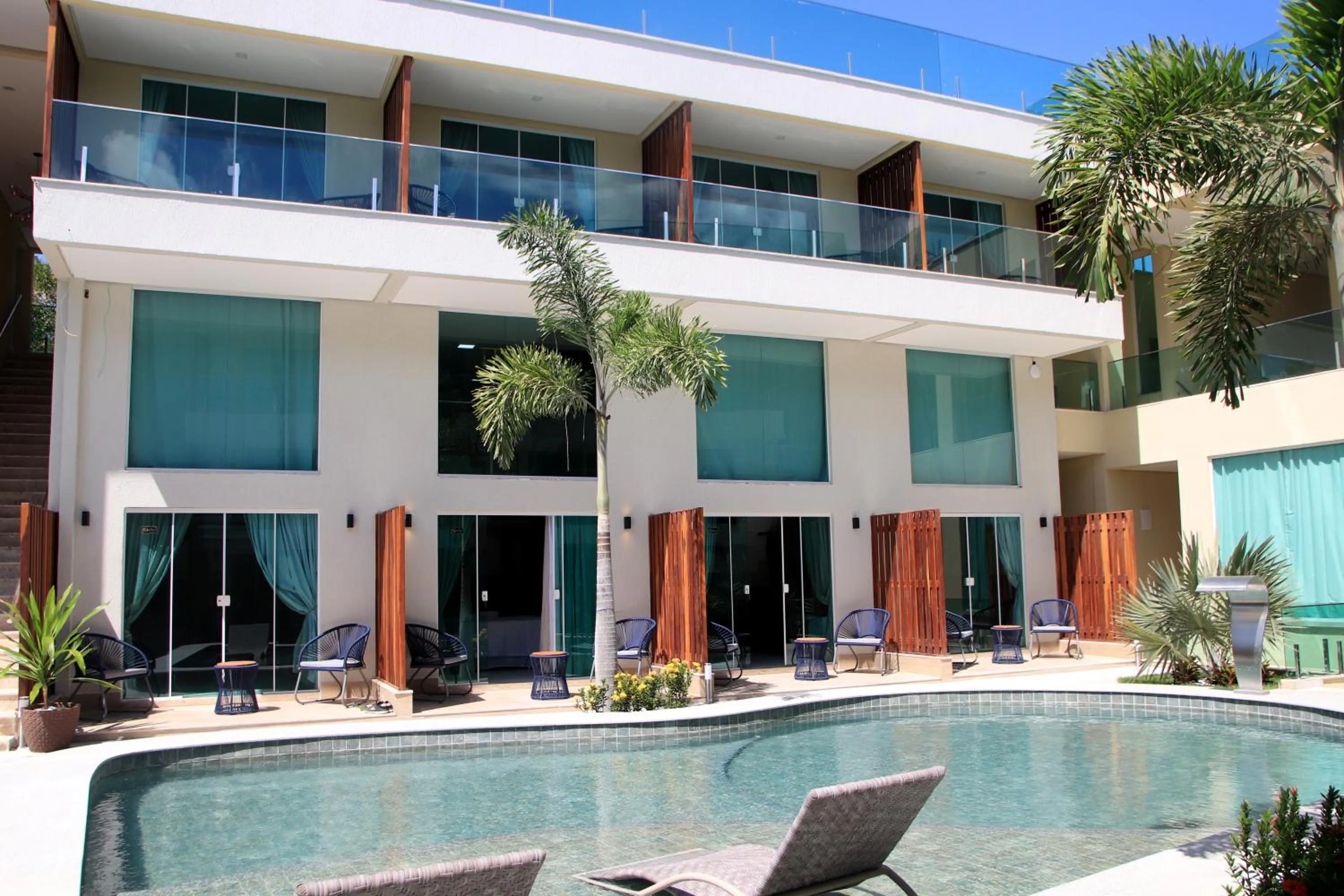 Patio in Star Palace Hotel Jeri