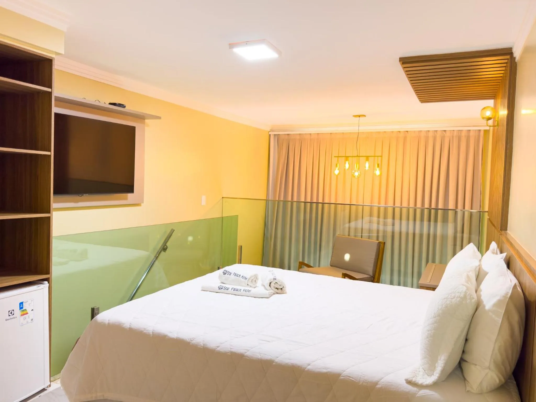 Bed in Star Palace Hotel Jeri