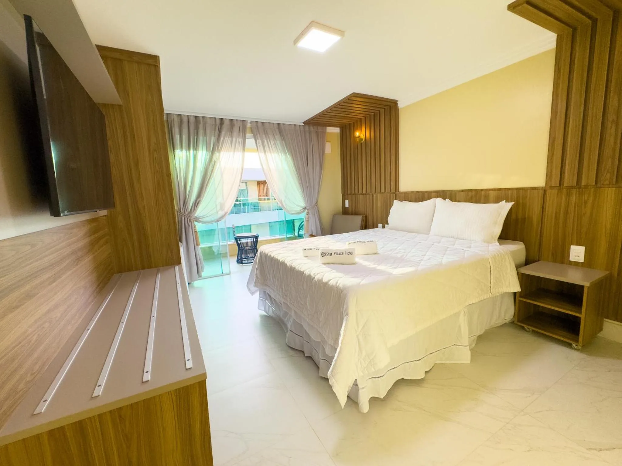 Bed in Star Palace Hotel Jeri