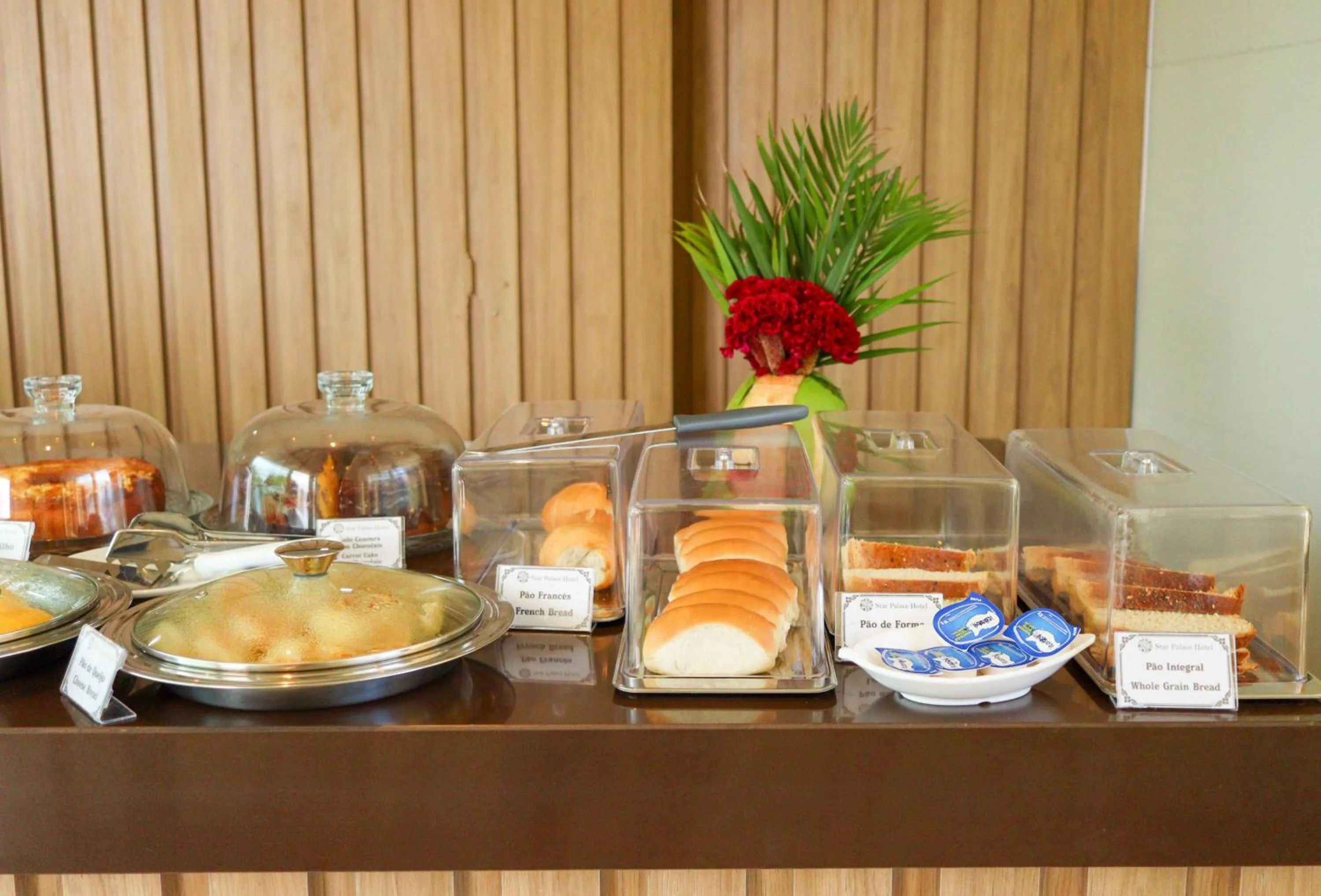 Continental breakfast in Star Palace Hotel Jeri
