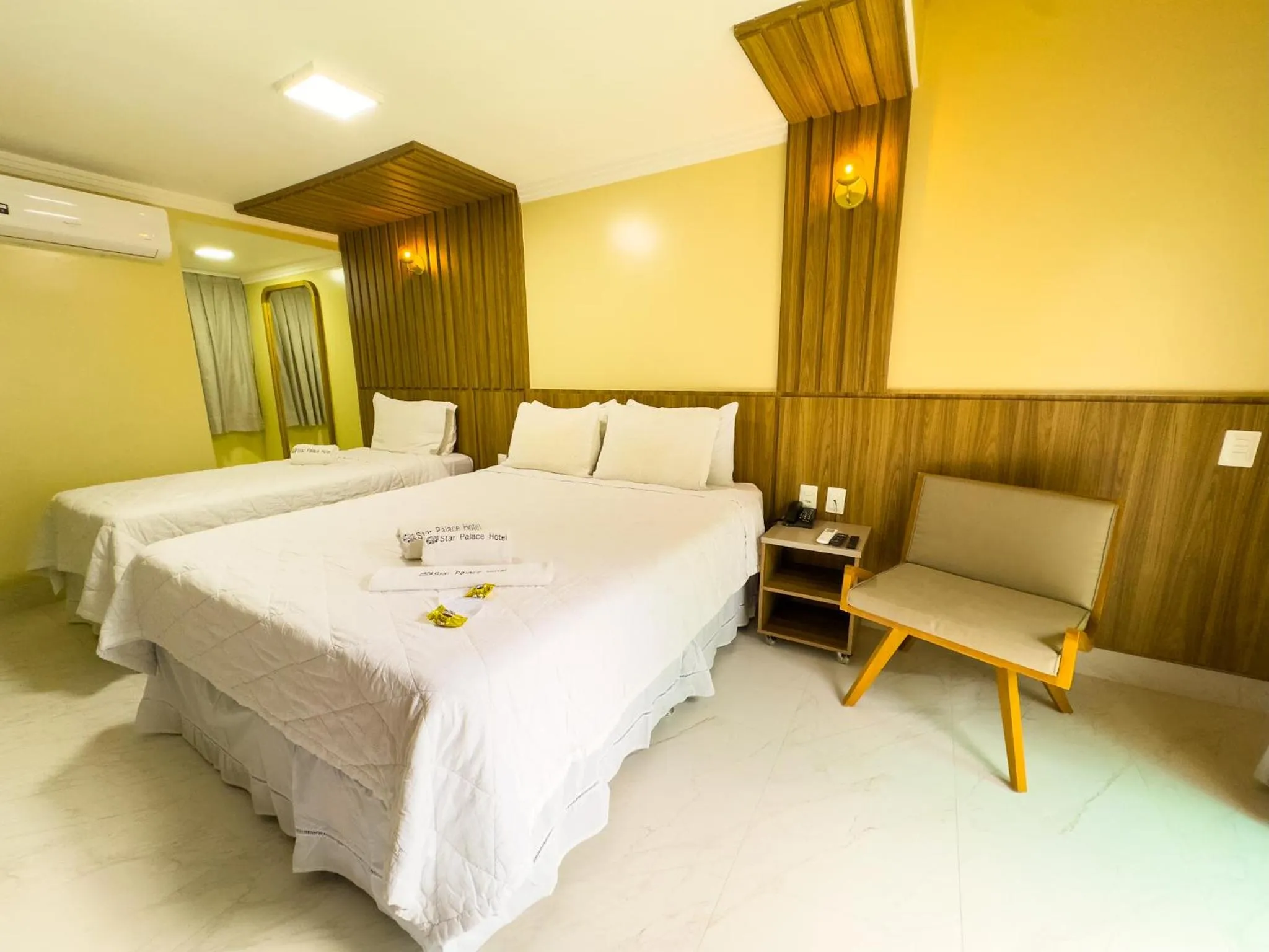 Bed in Star Palace Hotel Jeri