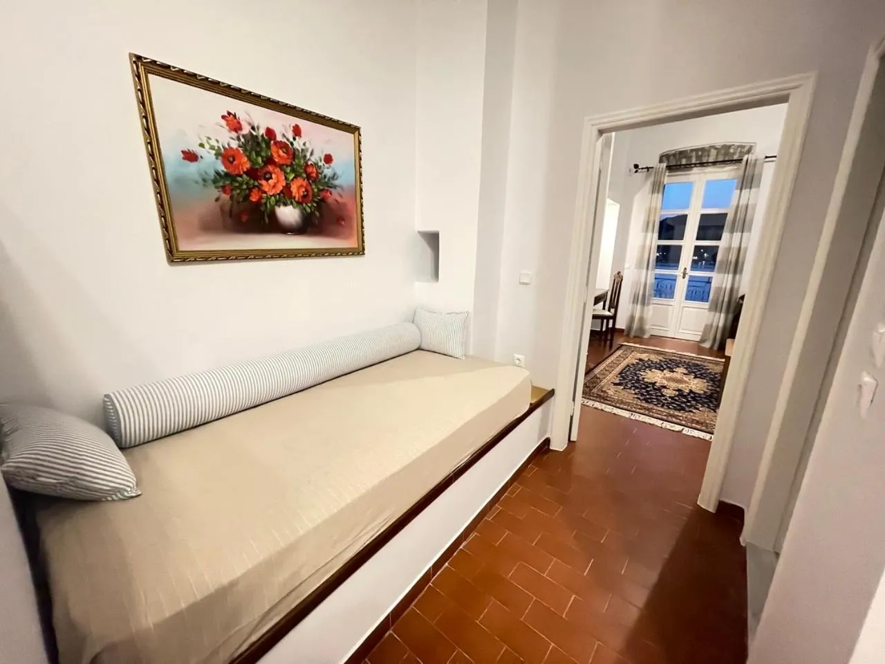 Living room, Bed in Anamar Symi Residences