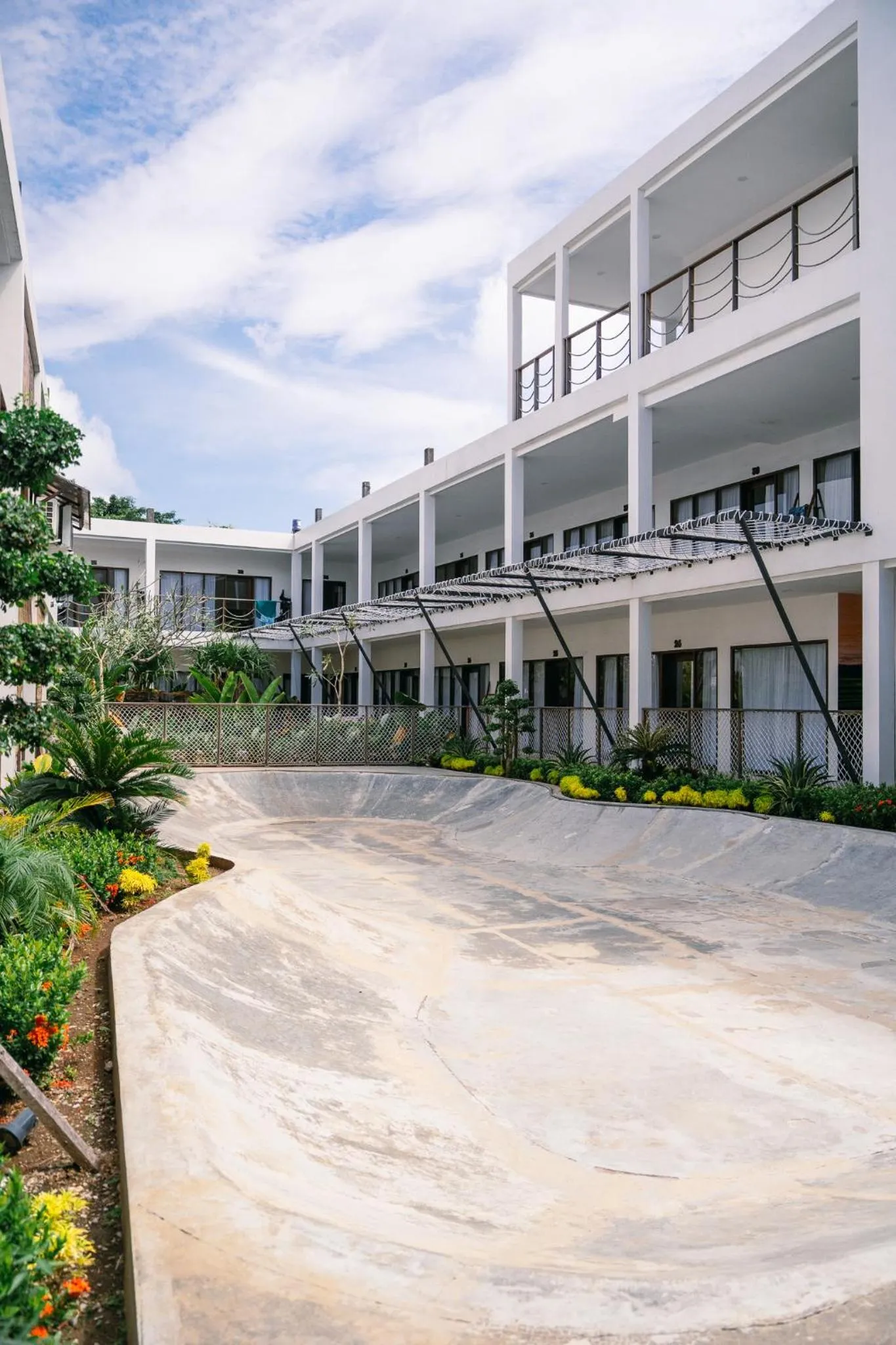 Property building in Kala Surf Camp