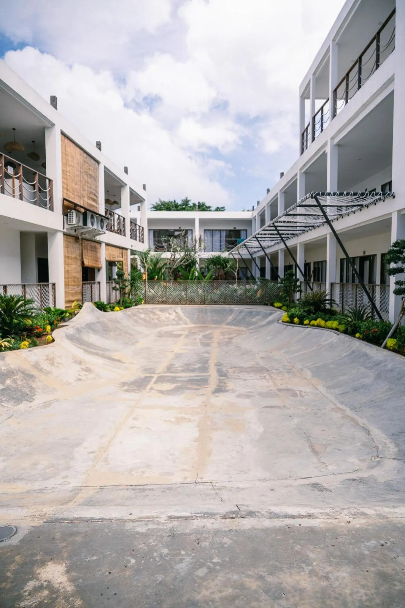 Property building in Kala Surf Camp