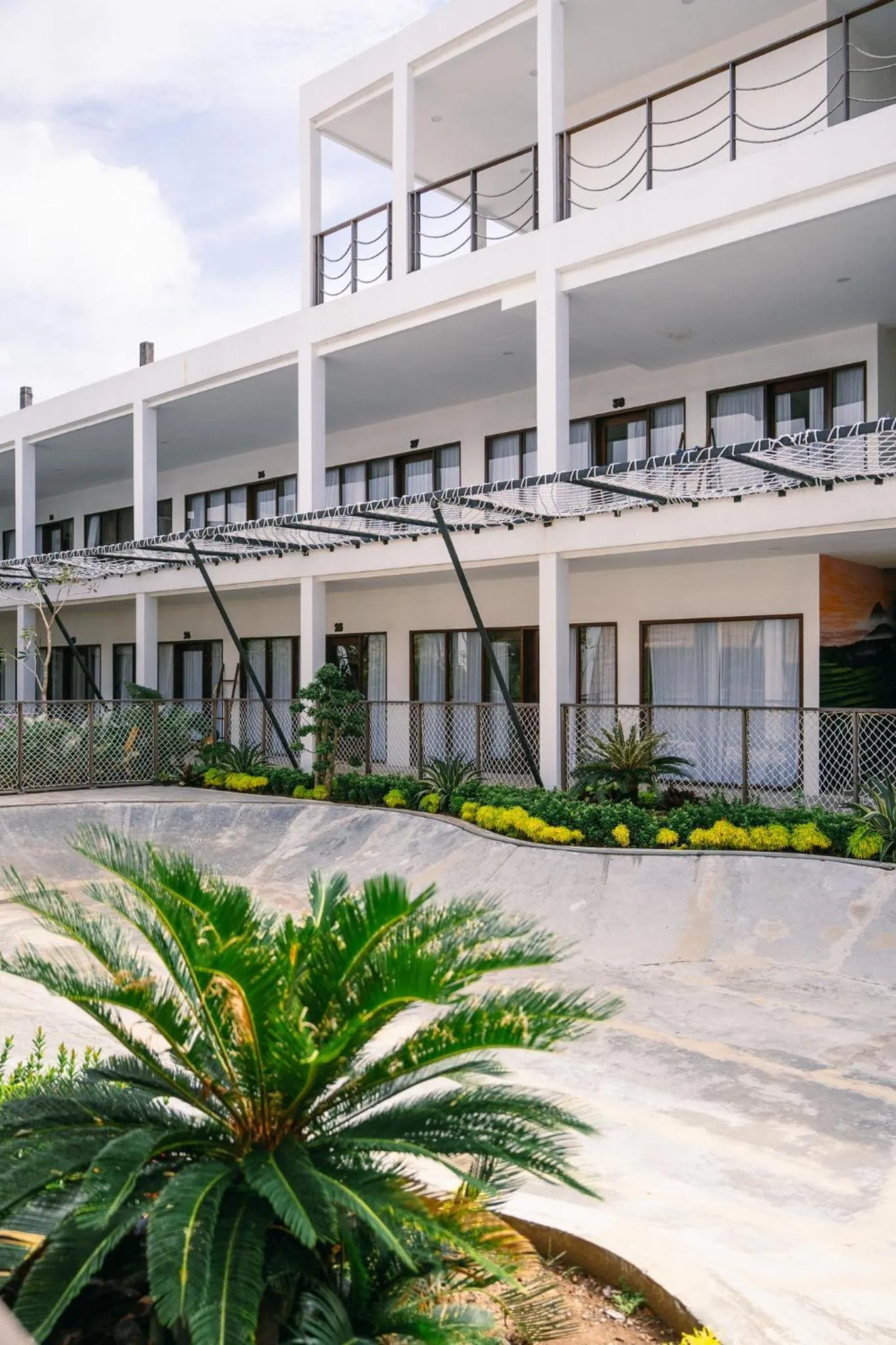 Property building in Kala Surf Camp