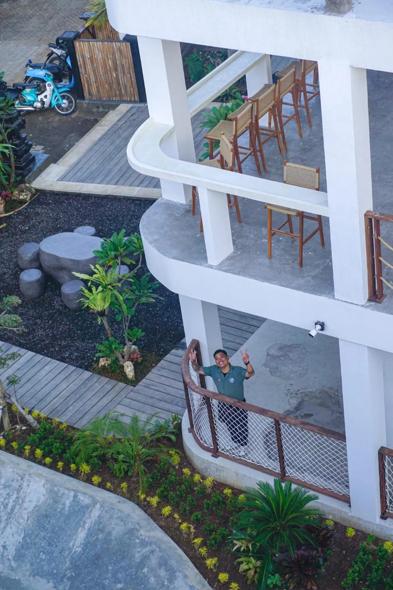 Property building in Kala Surf Camp