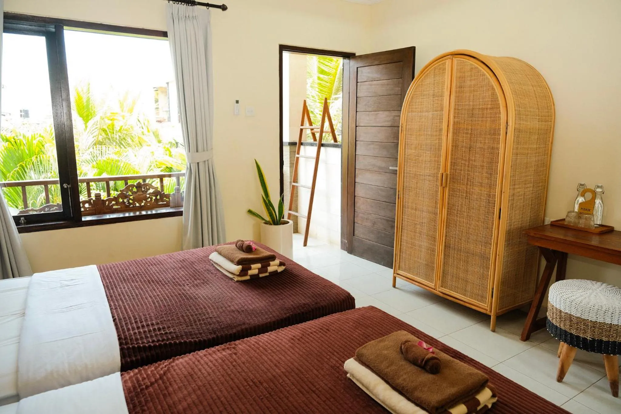 Bed in Kala Surf Camp