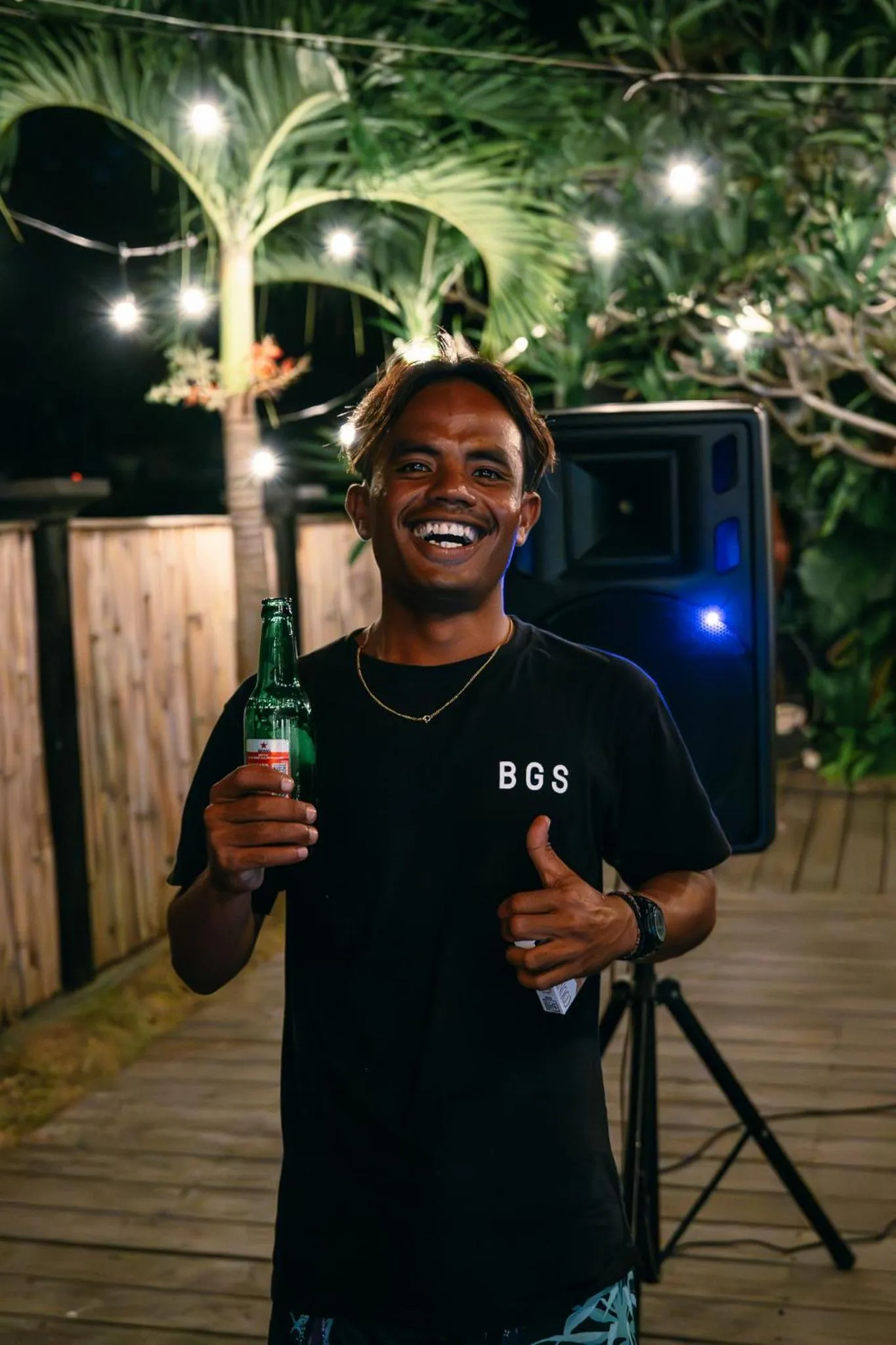 Evening entertainment in Kala Surf Camp