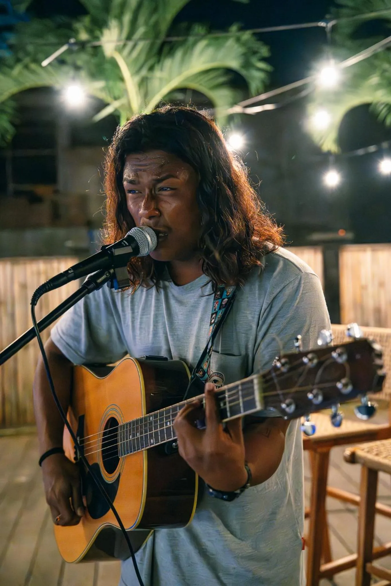 Evening entertainment in Kala Surf Camp