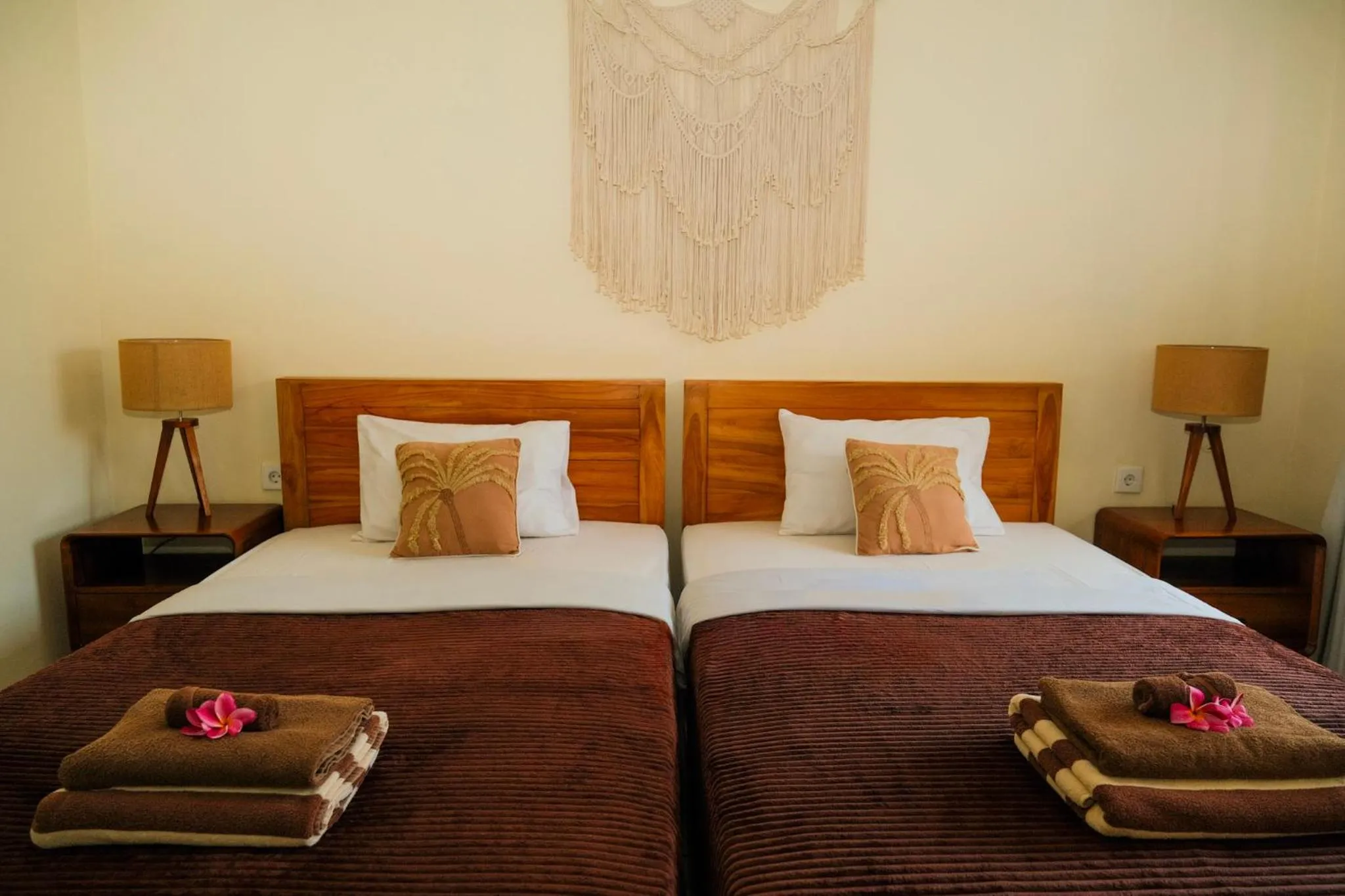 Bed in Kala Surf Camp