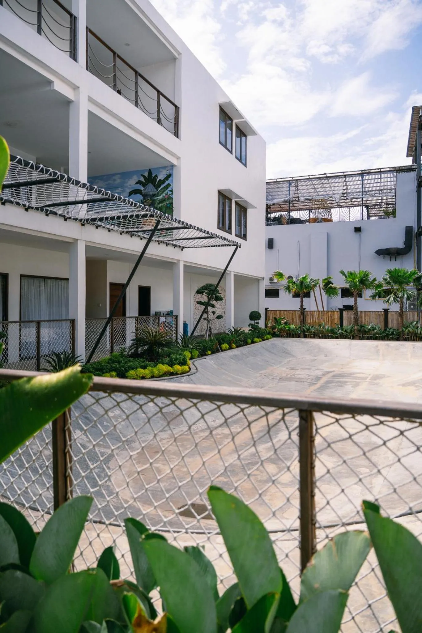 Property building in Kala Surf Camp