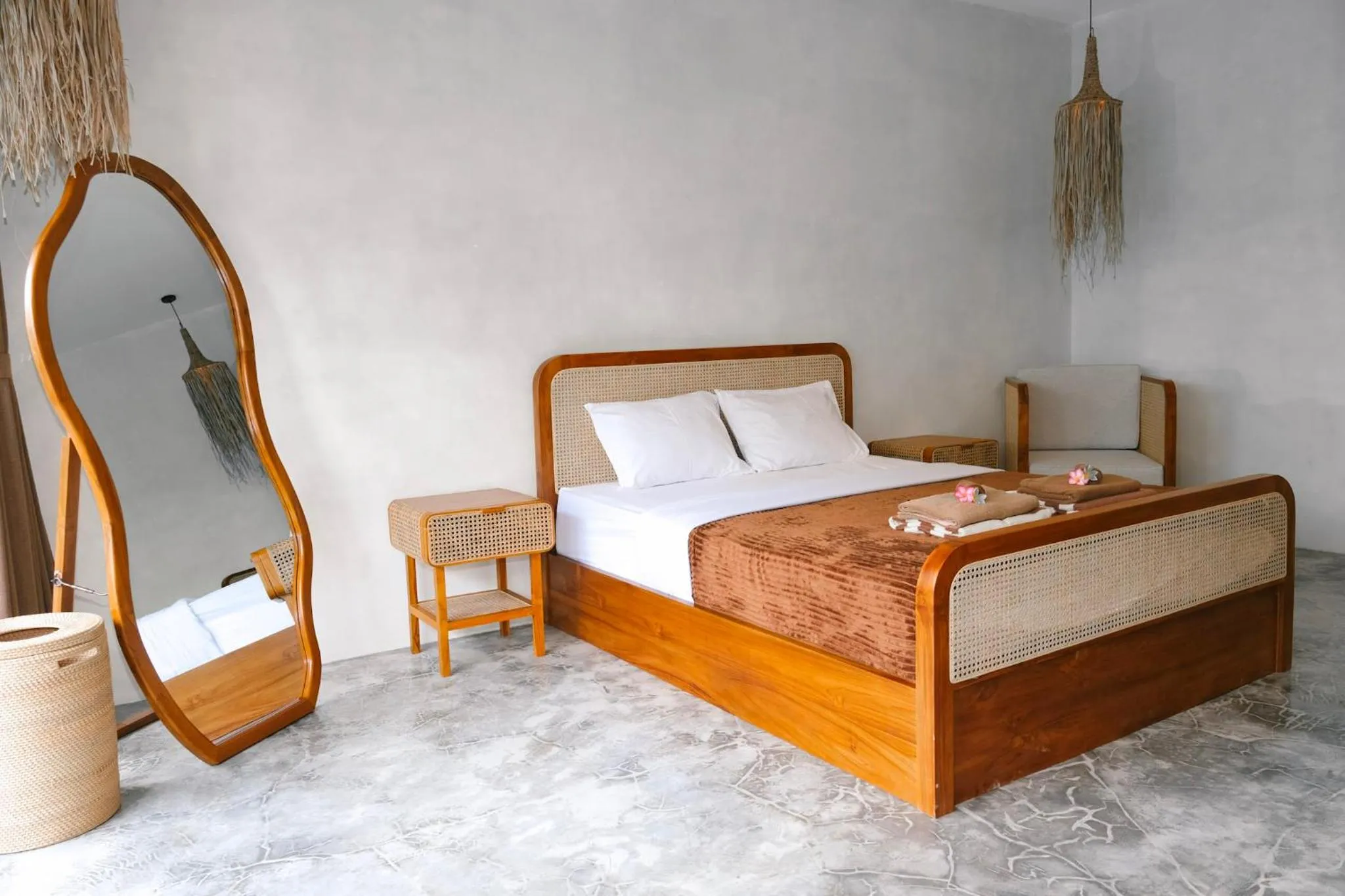 Bed in Kala Surf Camp