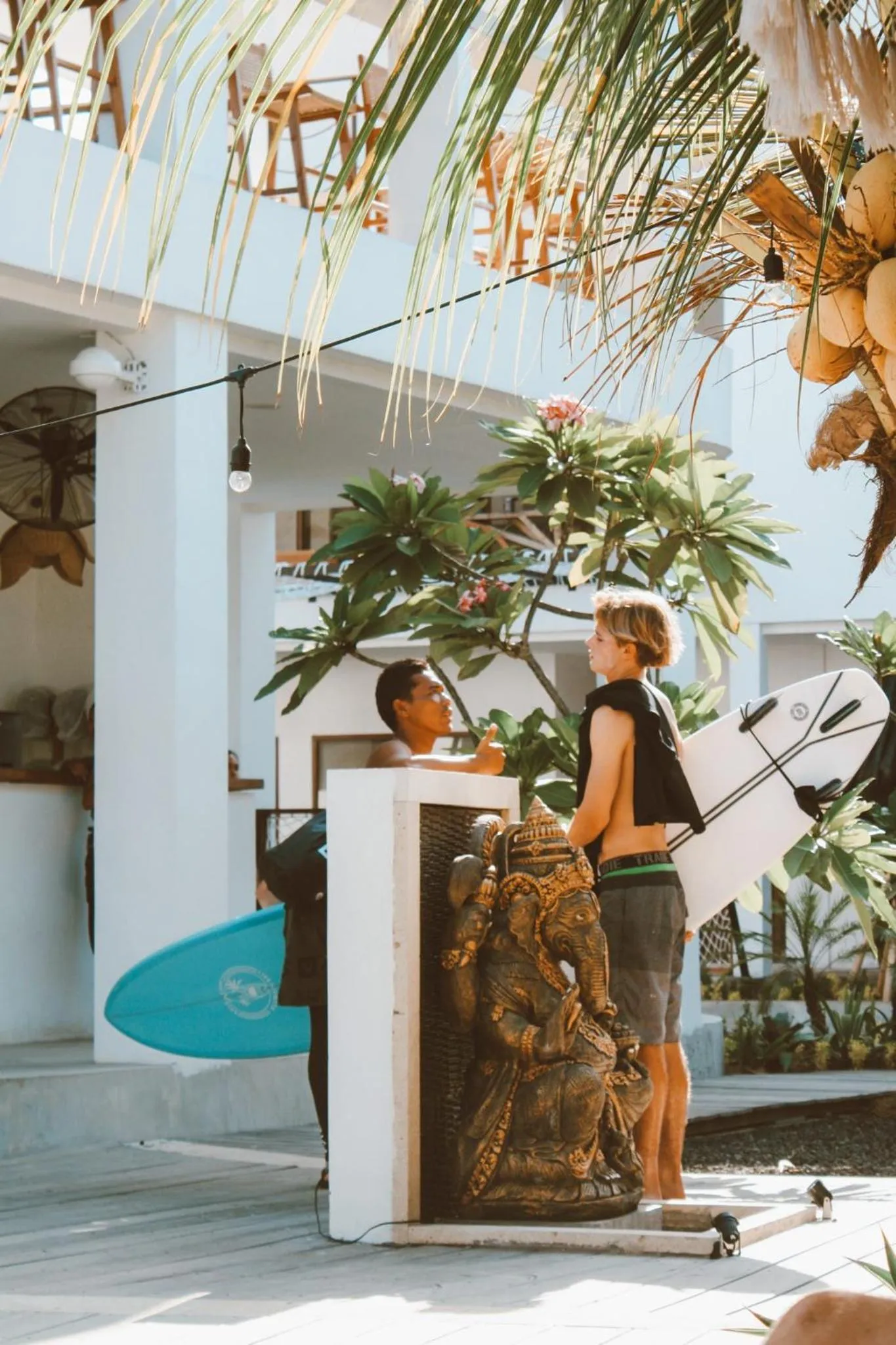 Property building in Kala Surf Camp