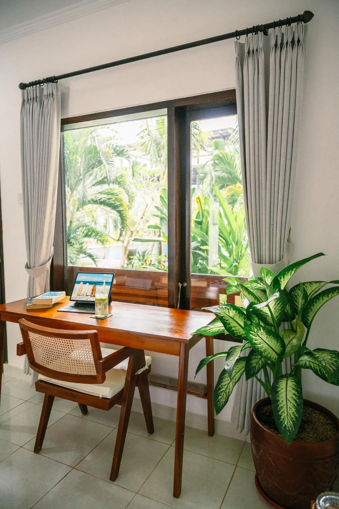 Garden in Kala Surf Camp