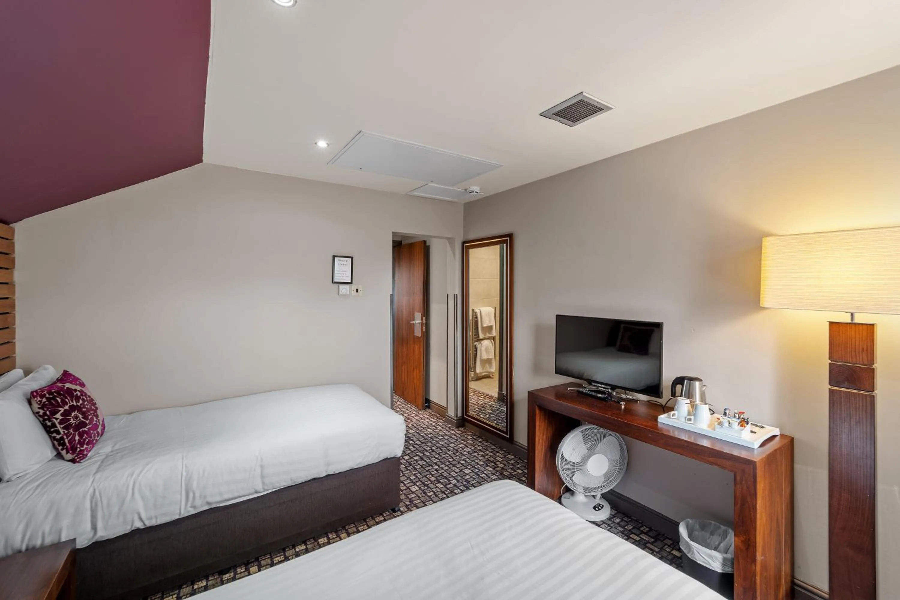 Bedroom, Bed in The Rutland Hotel