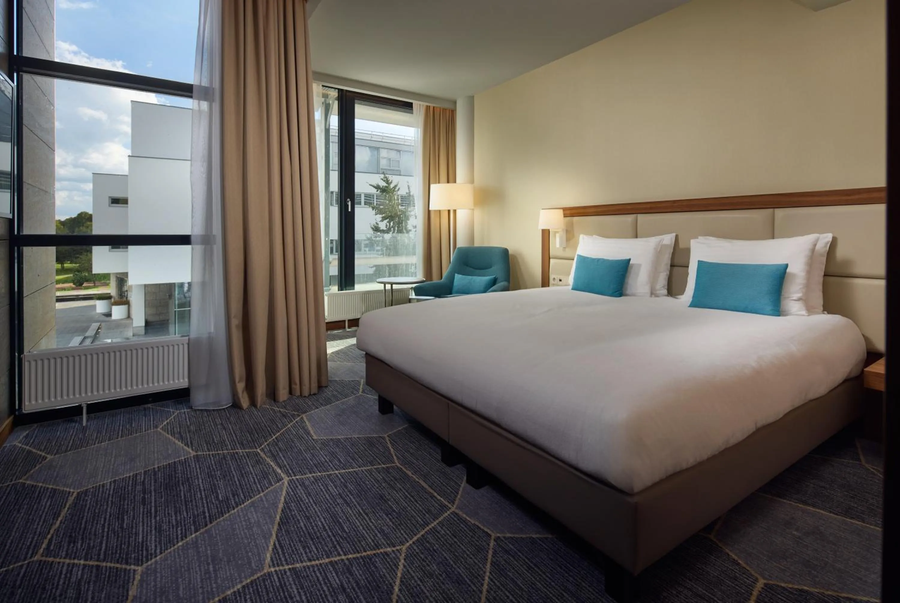 Bed in Crowne Plaza Maastricht by IHG