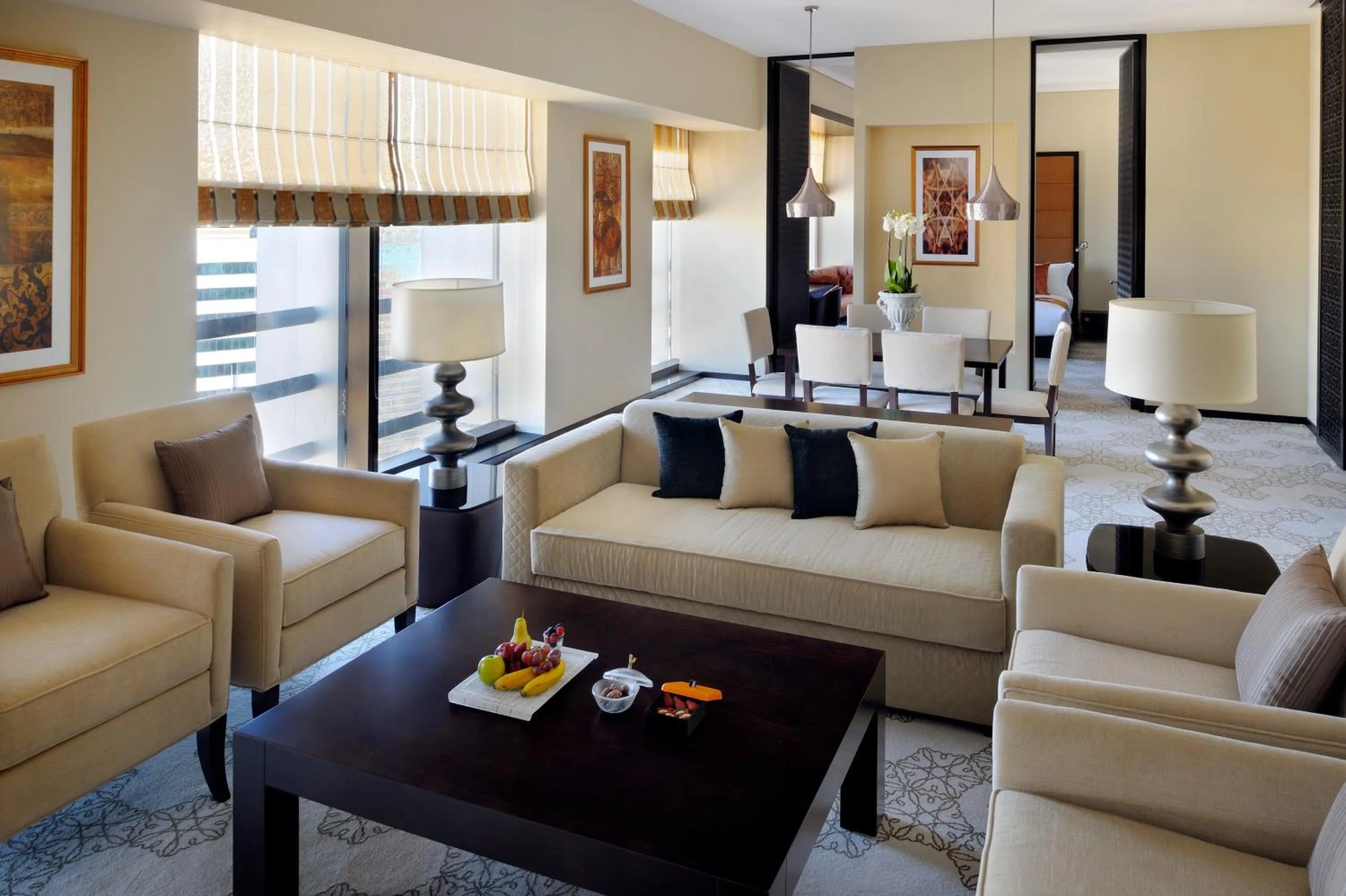 Living room in Southern Sun Abu Dhabi