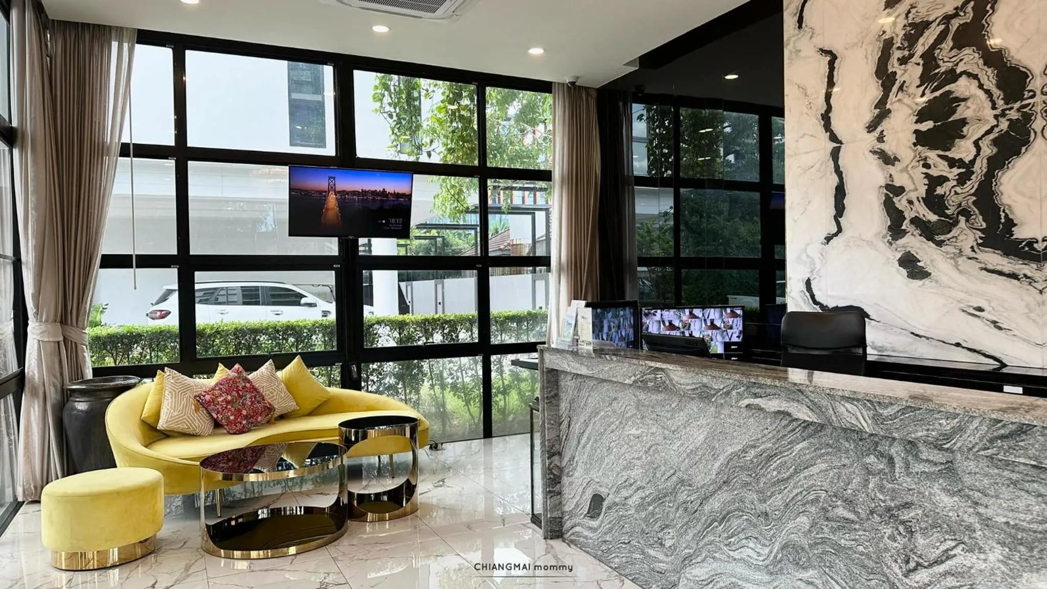 Lobby or reception in THE NINE THASALA