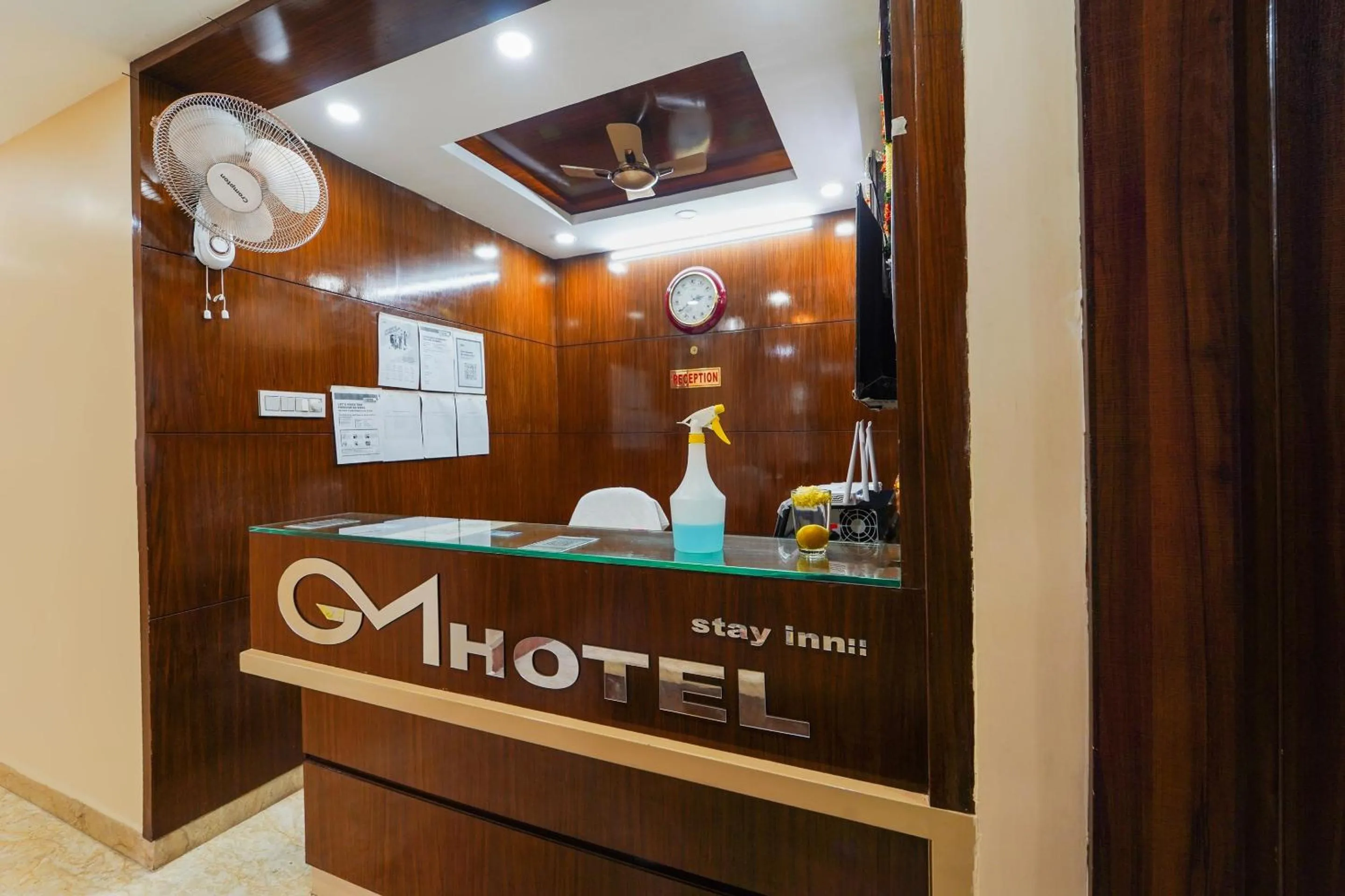 Lobby or reception in GM Hotel