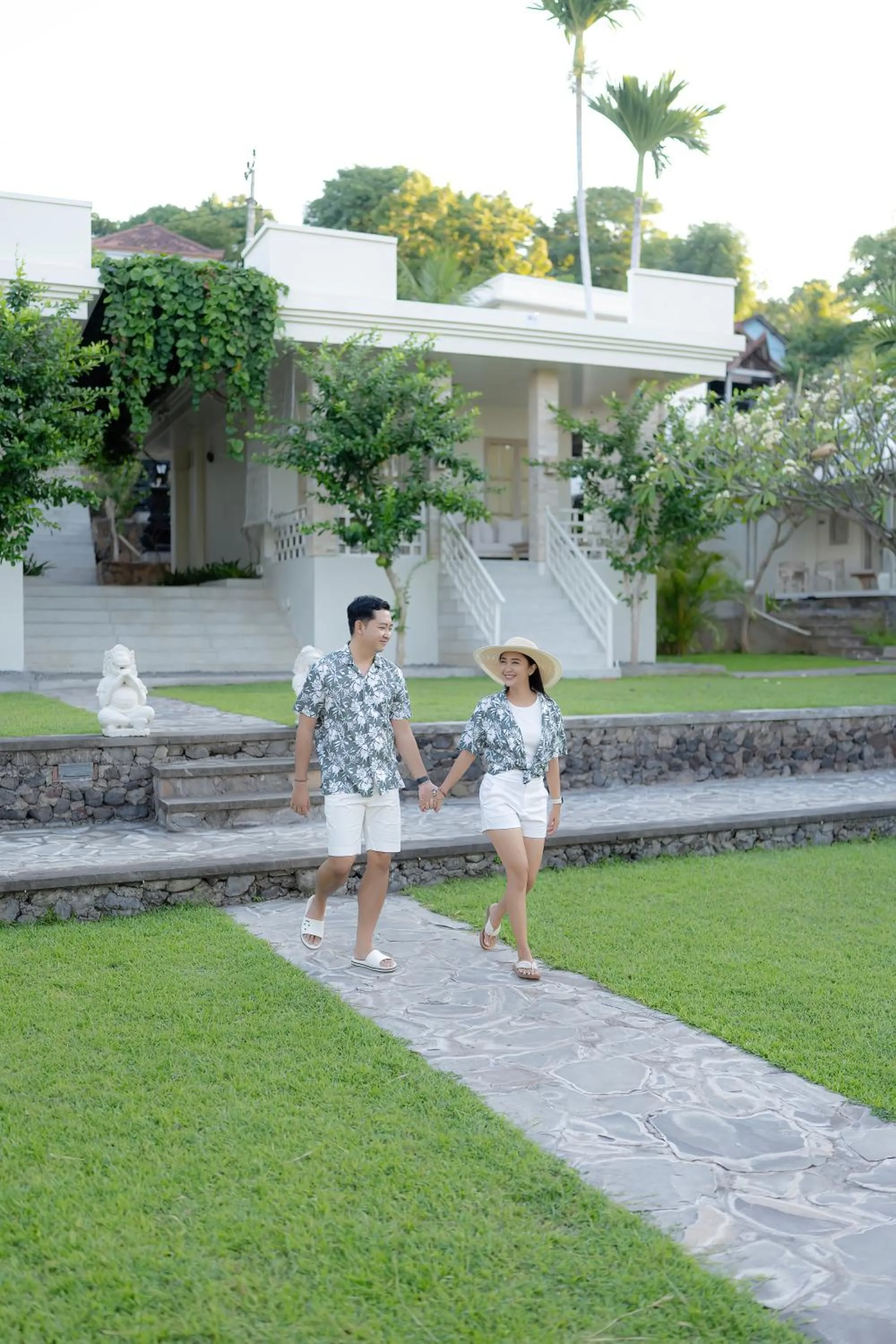 Garden in Dhauteya Villa