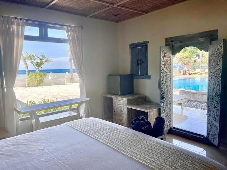 Bedroom, Bed in Dhauteya Villa