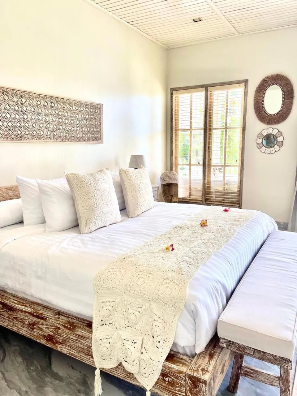 Bed in Dhauteya Villa