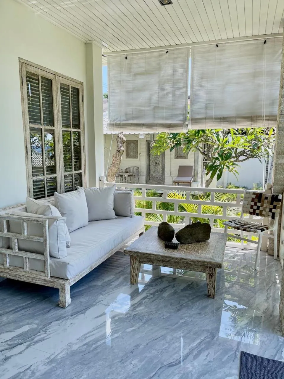 Seating area in Dhauteya Villa