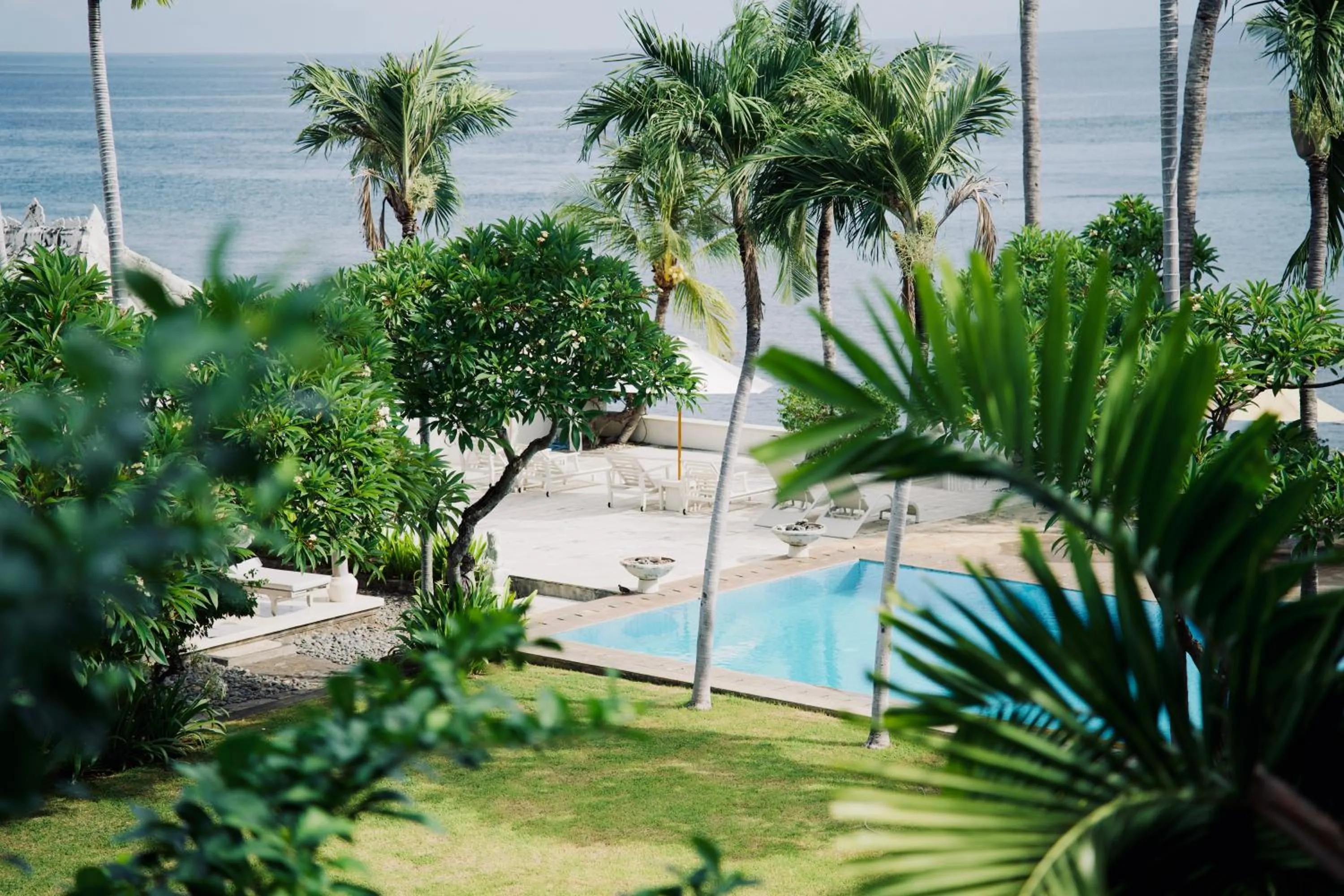 Pool view in Dhauteya Villa