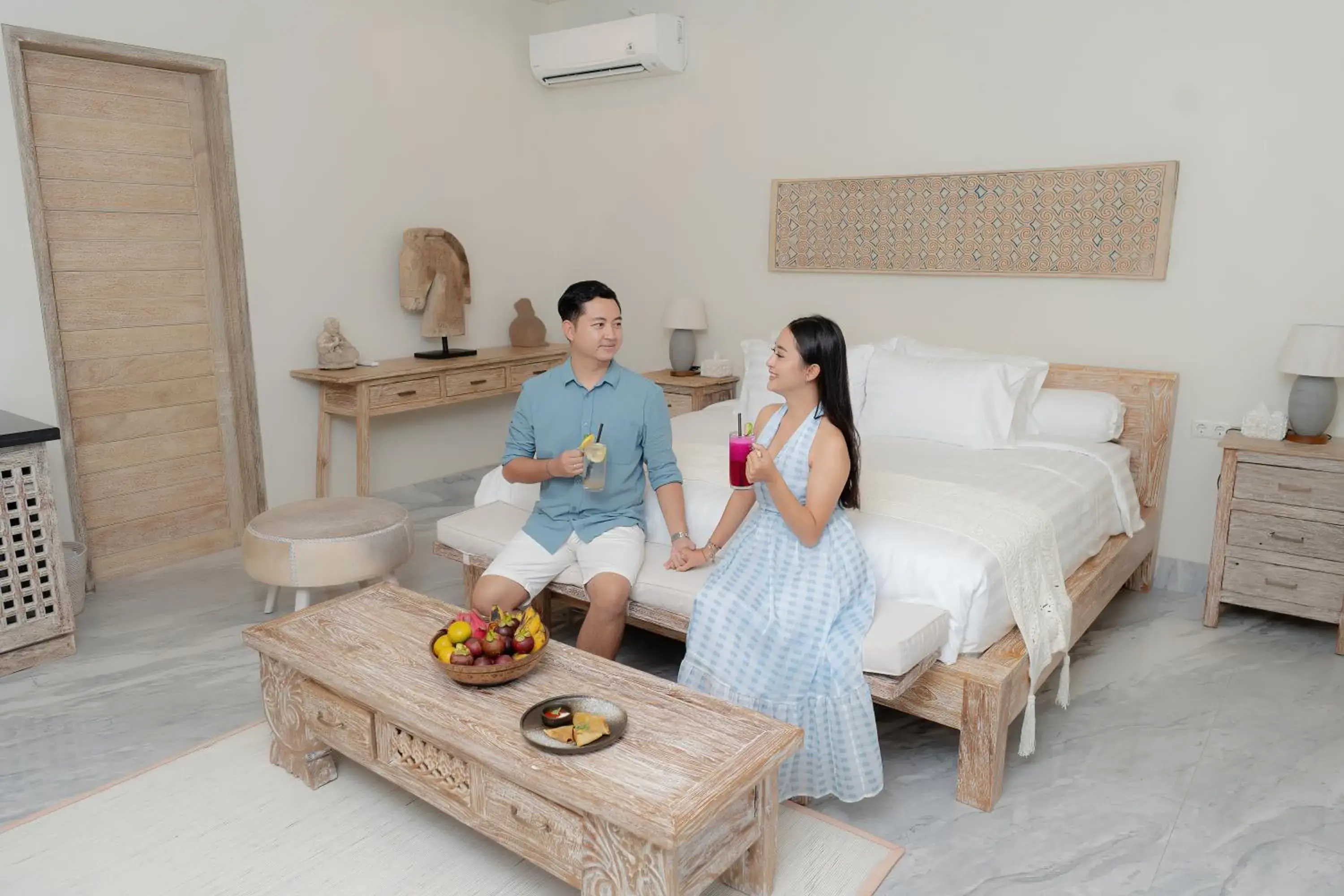 Bedroom, Bed in Dhauteya Villa Bedroom, Bed in Dhauteya Villa