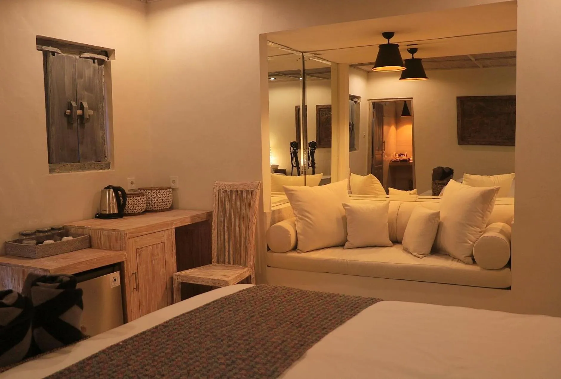 Bedroom, Bed in Dhauteya Villa