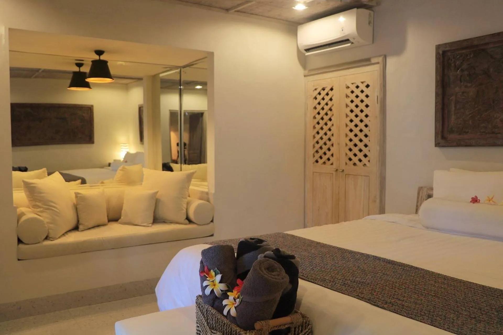 Bedroom, Bed in Dhauteya Villa