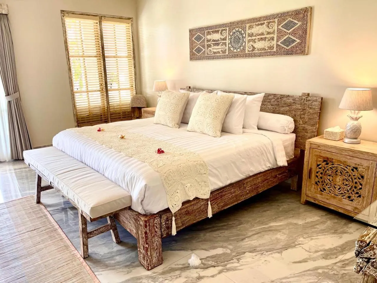 Bedroom, Bed in Dhauteya Villa