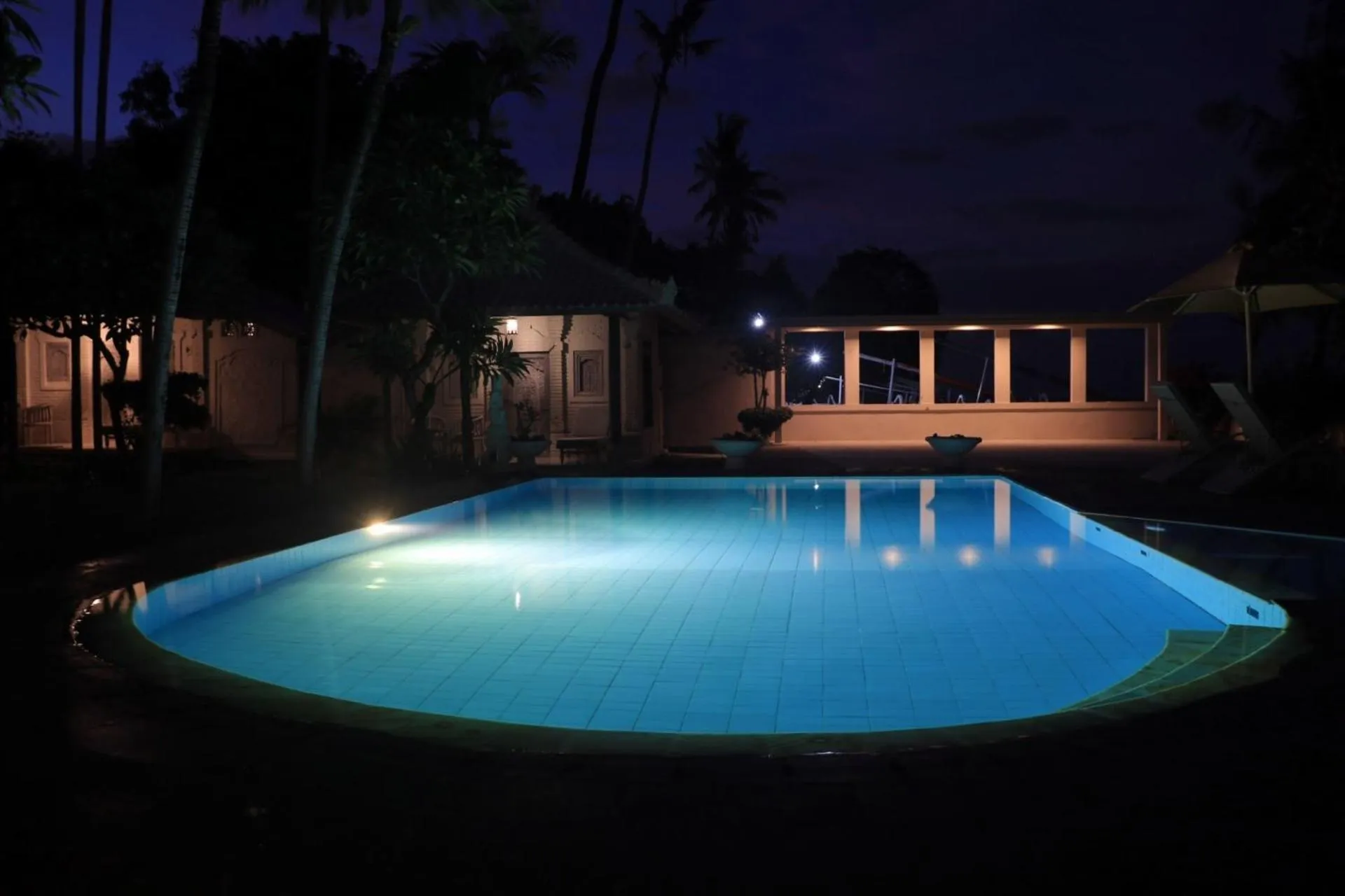 Pool view in Dhauteya Villa