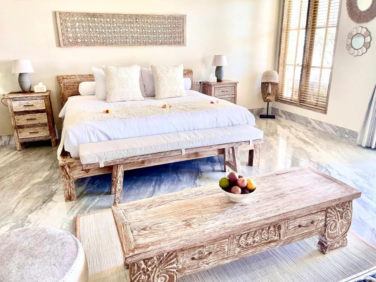 Bedroom, Bed in Dhauteya Villa