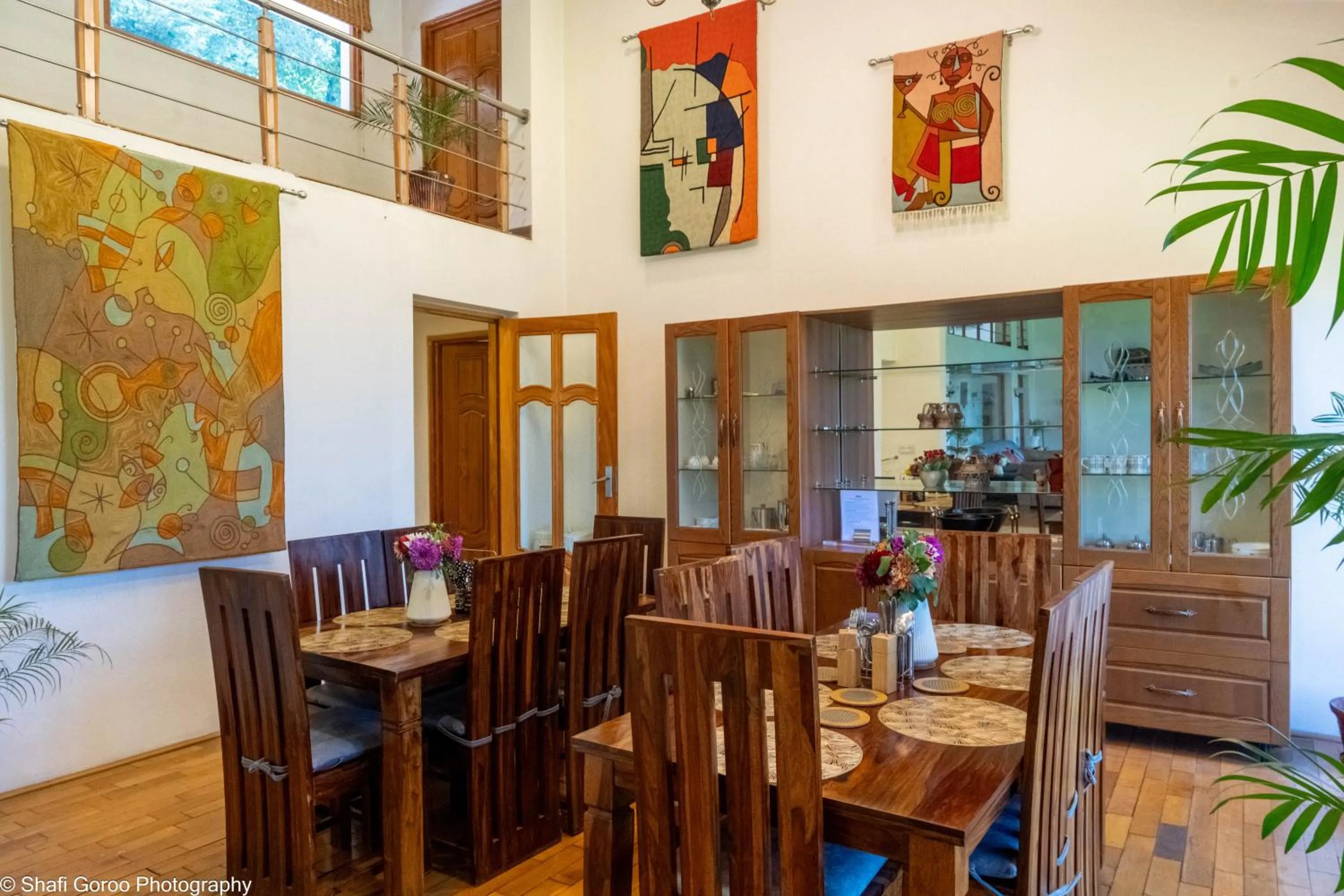 Dining area in Orania