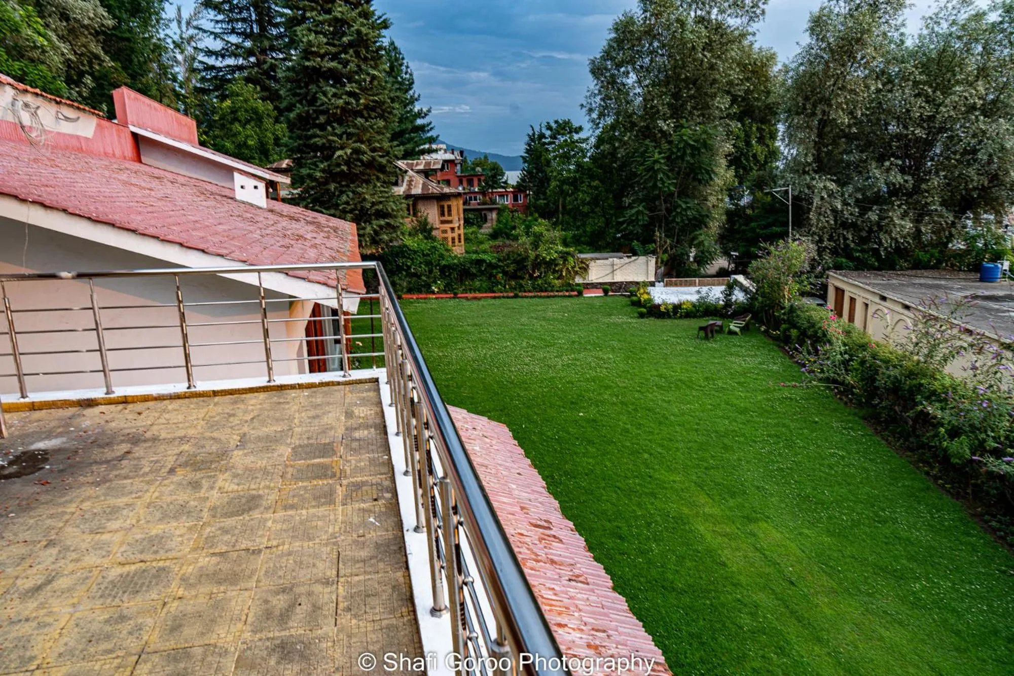 Garden view in Orania