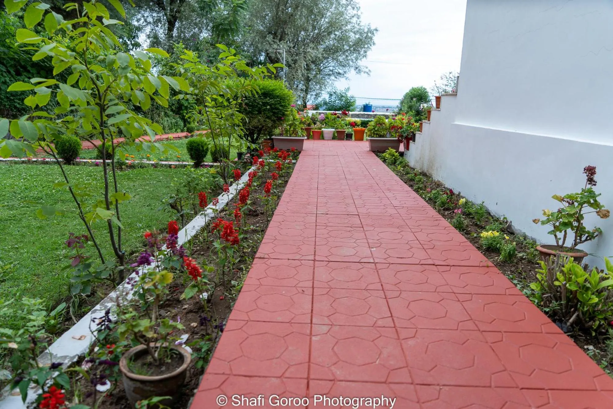 Garden view in Orania