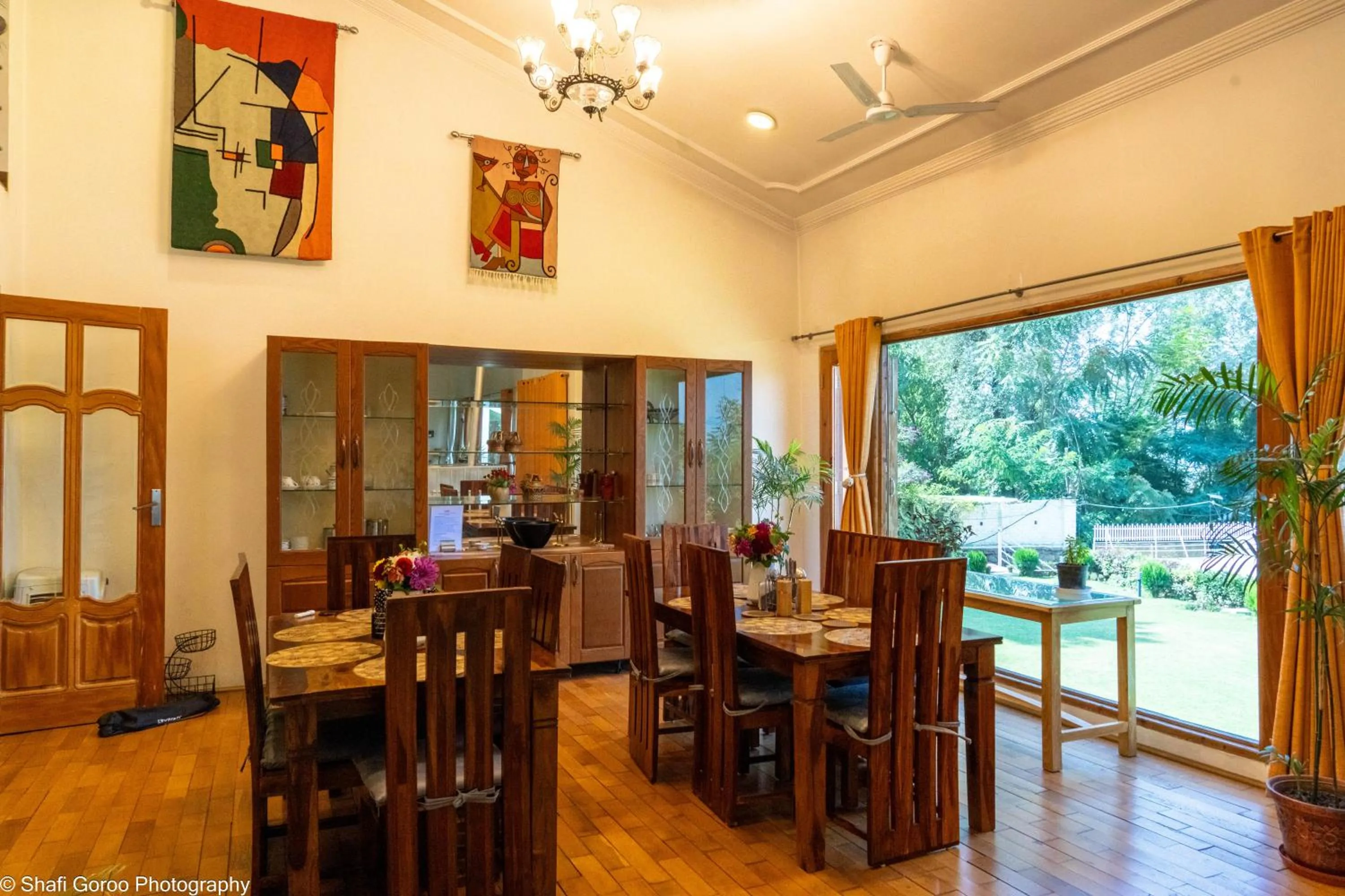 Dining area in Orania