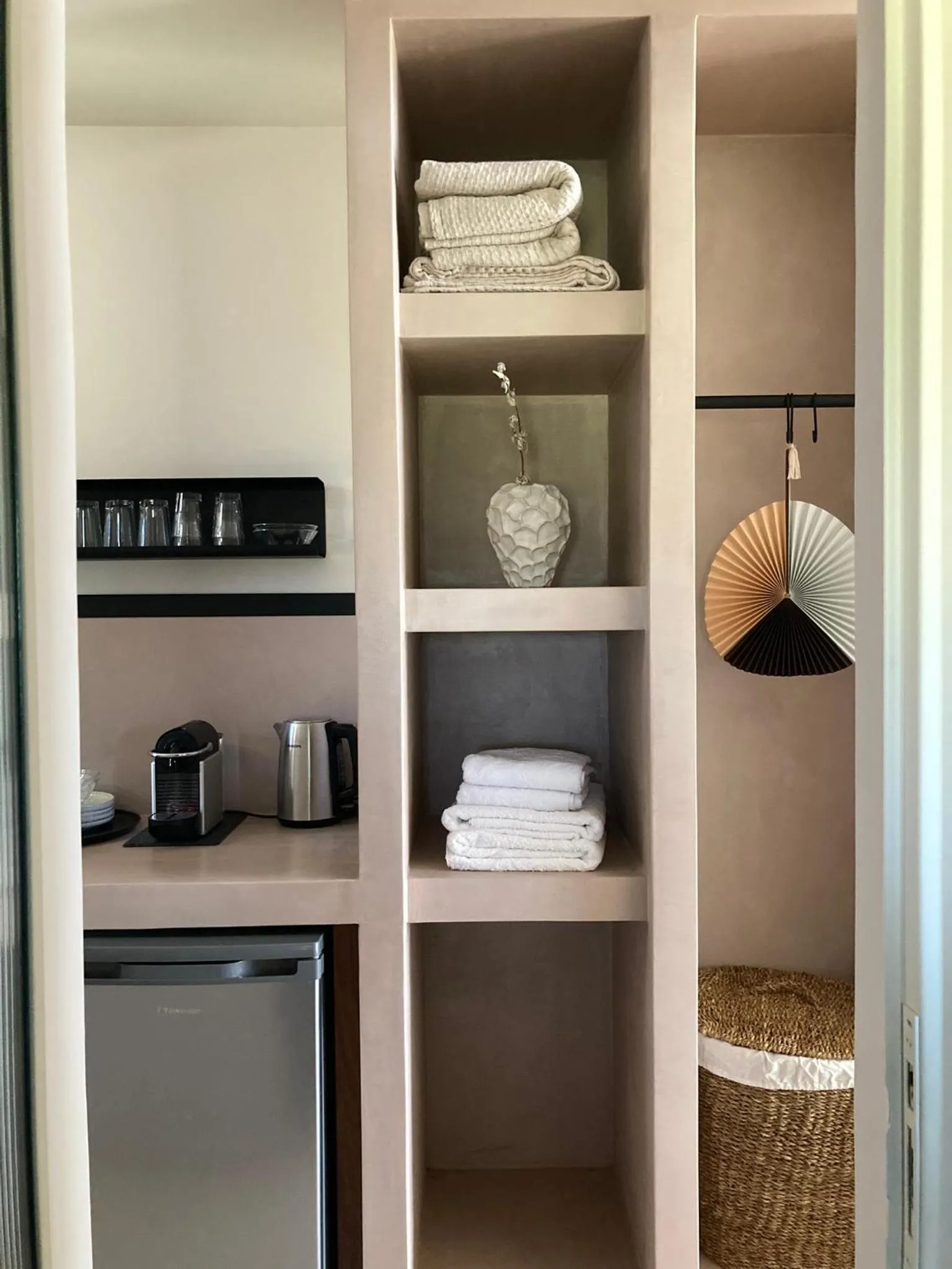 towels in Pnoe Eco Residences