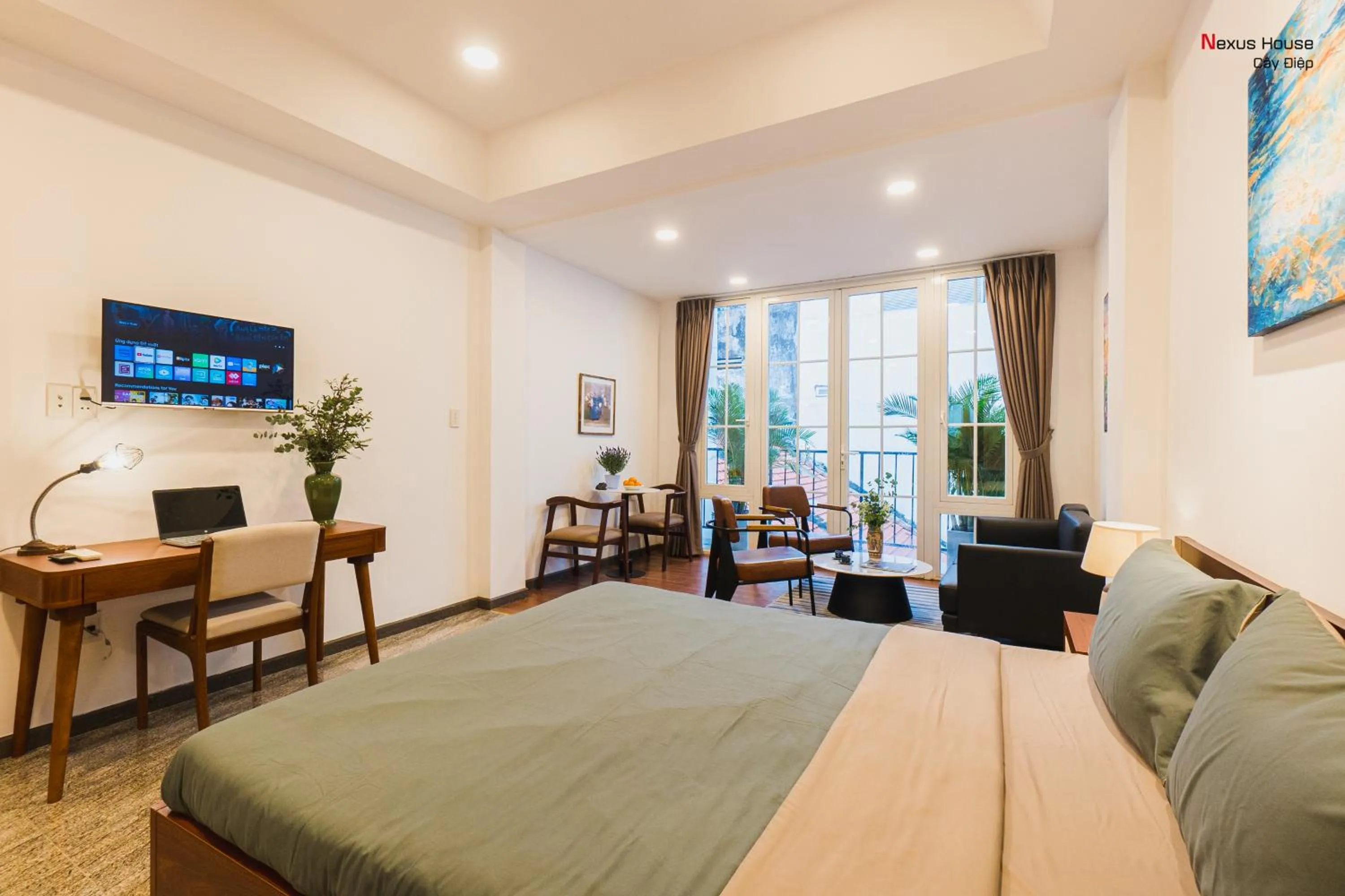 Bed in Nexus House Cay Diep - Near Independence Palace