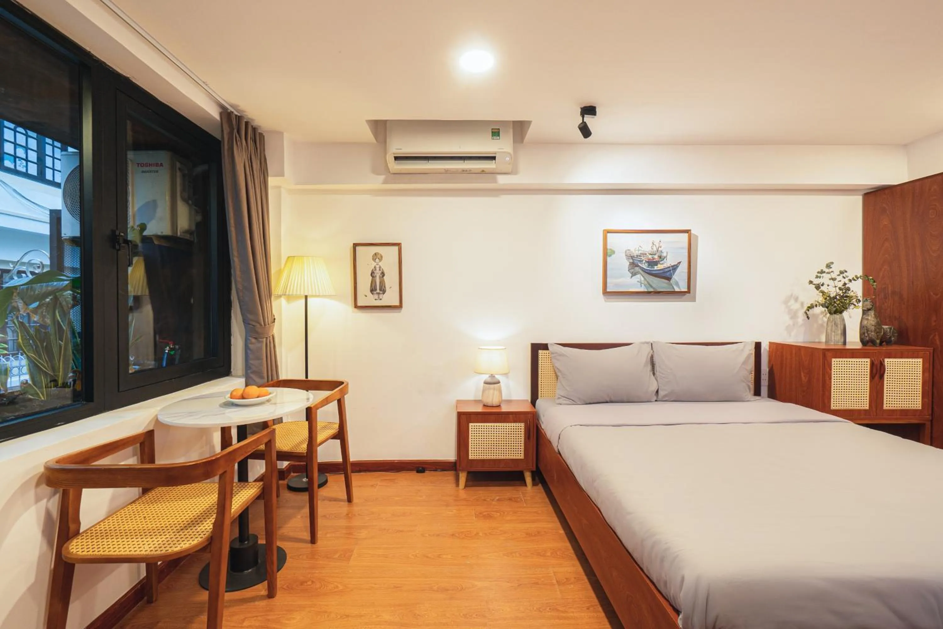 Seating area, Bed in Nexus House Cay Diep - Near Independence Palace