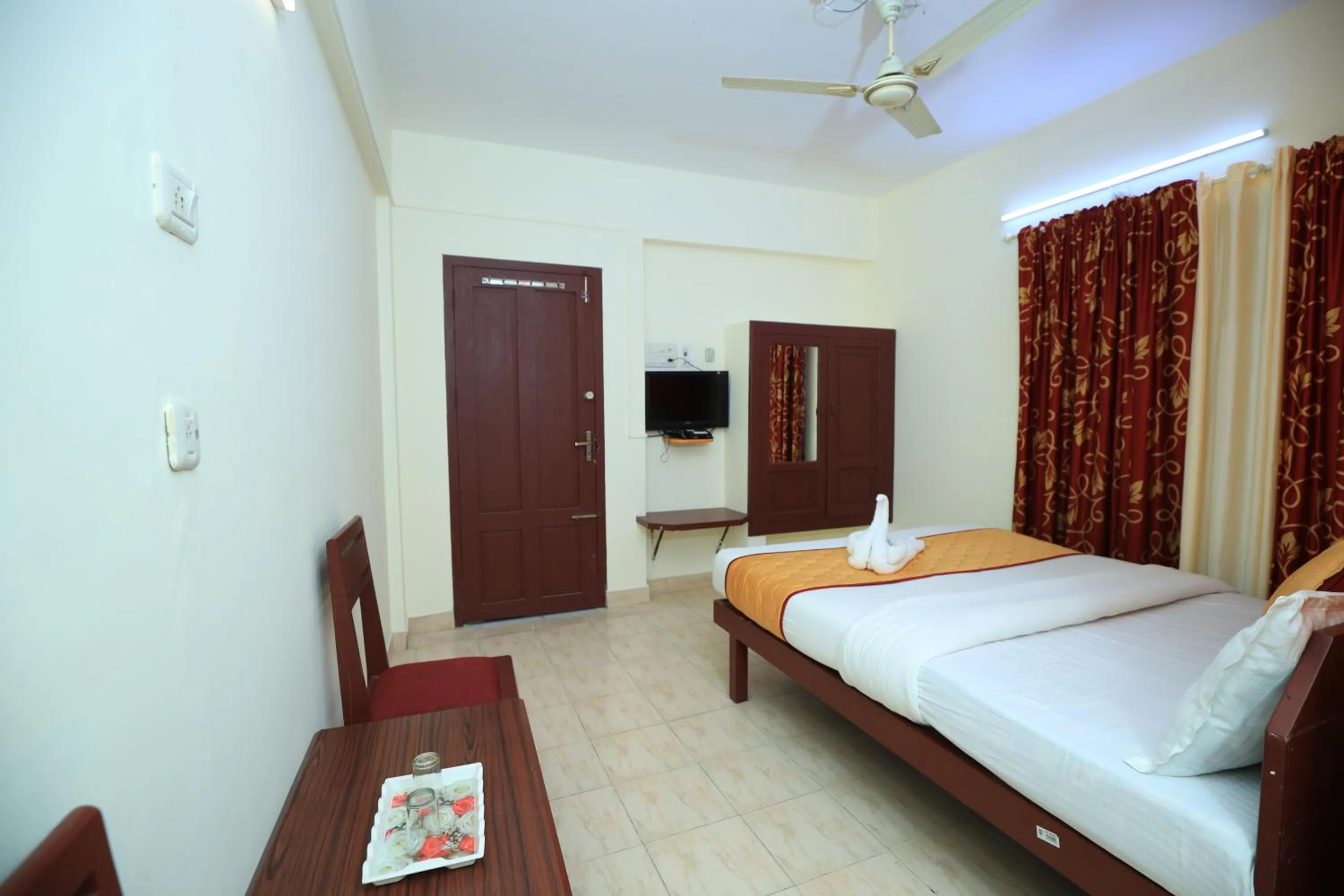 Bed in Hotel Gamas Inn