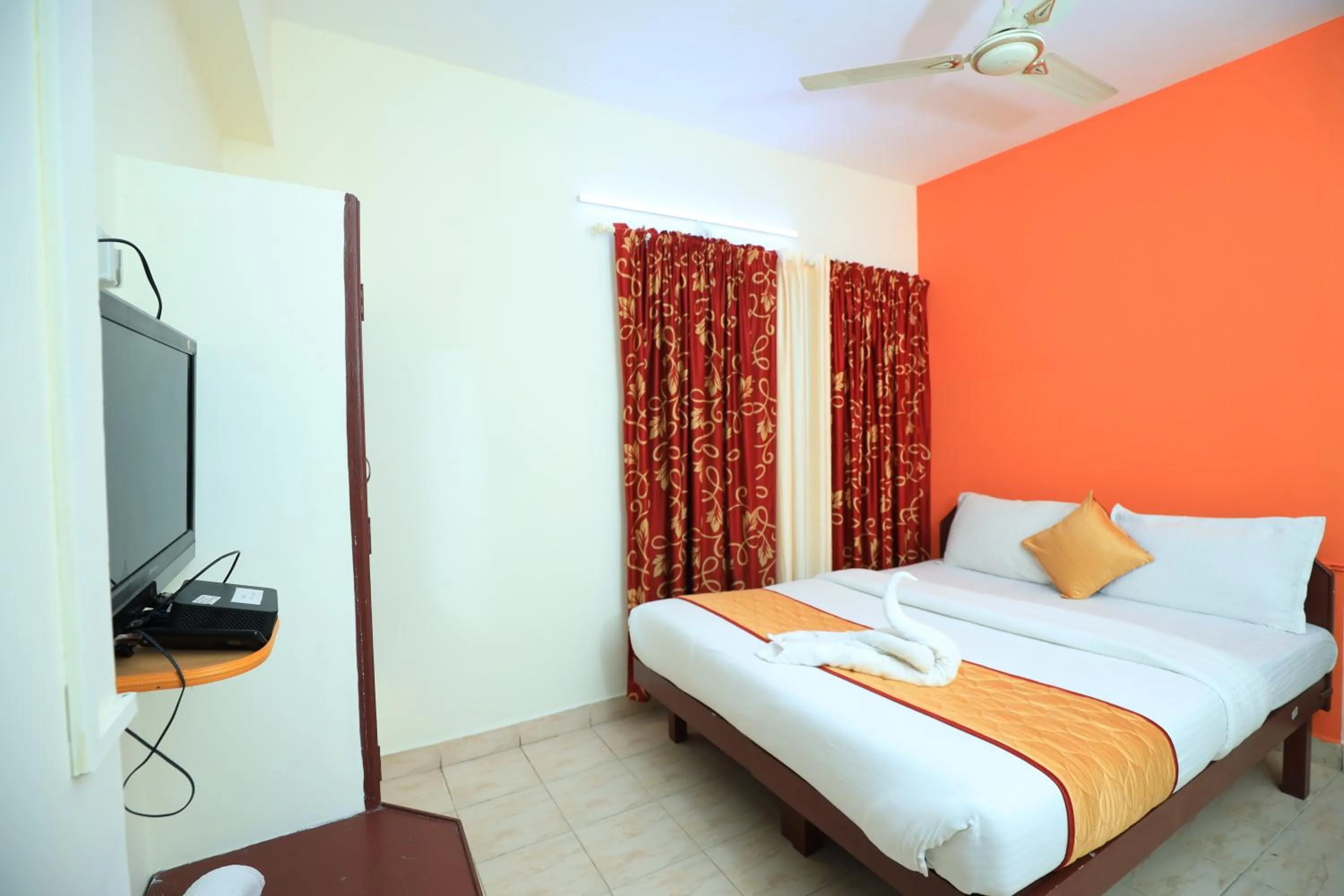 Bed in Hotel Gamas Inn