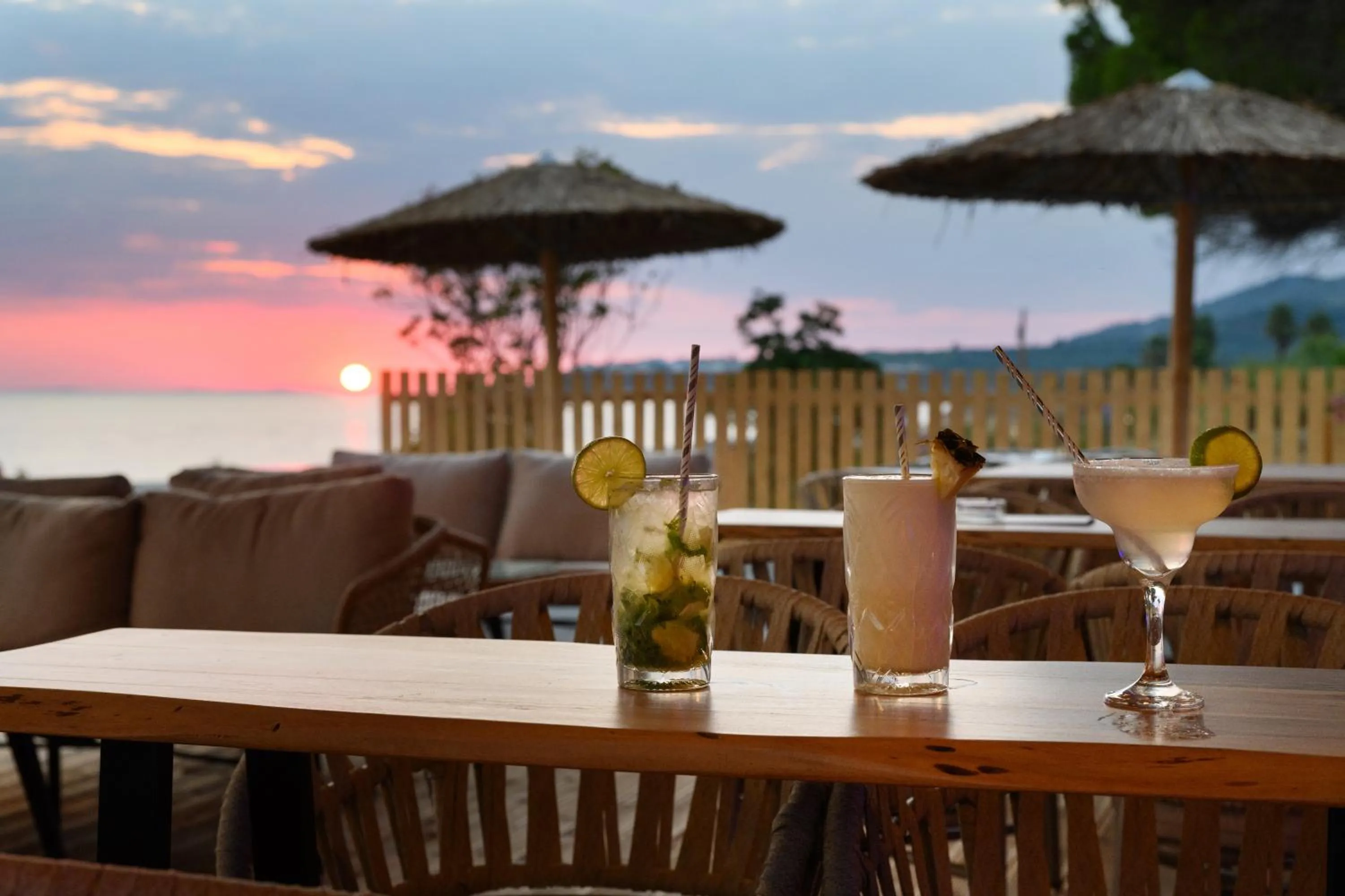 Drinks in Ninos Grand Beach Resort